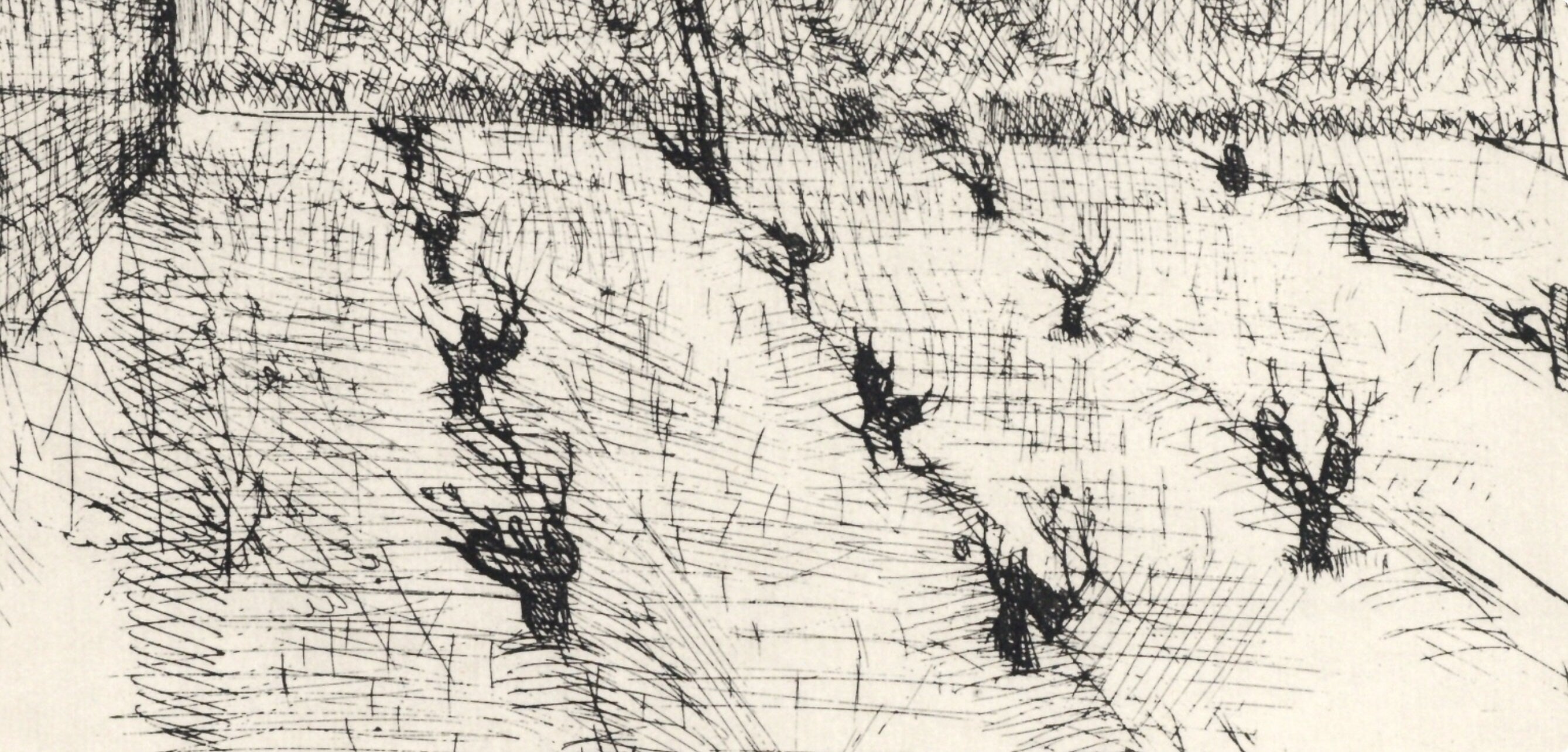 Maurice Brianchon, L'Hiver, Vins, Fleurs et Flammes, Limited Edition Lithograph