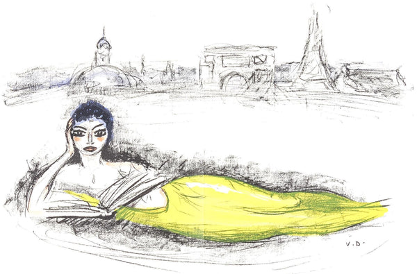 Kees van Dongen, La Sirène de Paris (Juffermans JL 35), Regards sur Paris, Limited Edition Lithograph