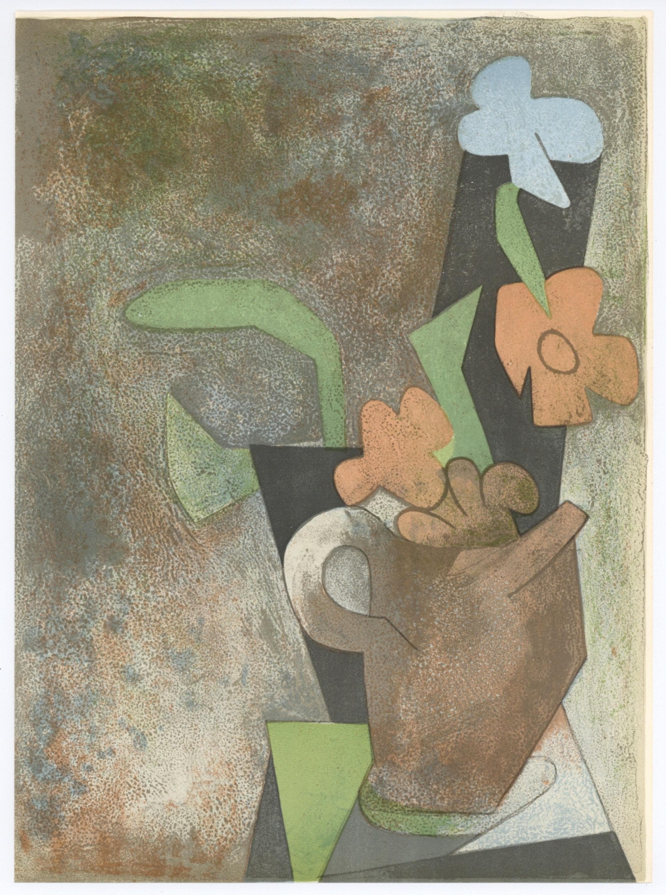 André Beaudin, Composition, André Beaudin, Verve: Revue Artistique, Limited Edition Lithograph