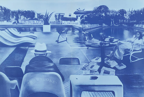 Jacques Monory, Composition, Derrière le miroir, Limited Edition Lithograph