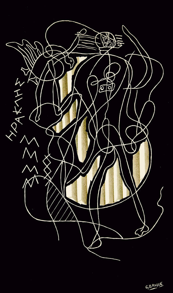 Georges Braque, Hercules, Derrière le miroir, Limited Edition Lithograph