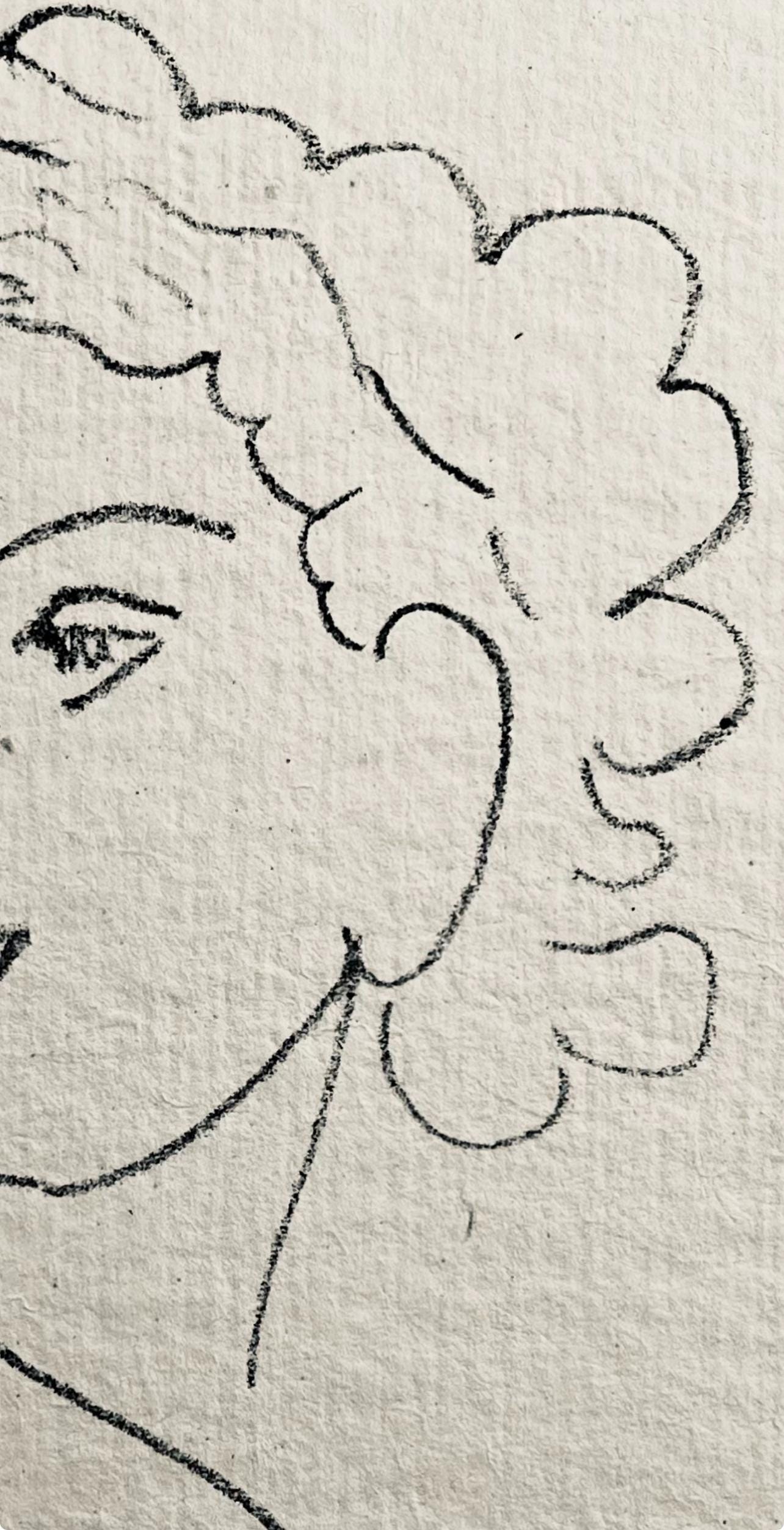 Henri Matisse, Lithographie III (Duthuit 20), Repli, Gravures de Henri Matisse, Limited Edition Lithograph