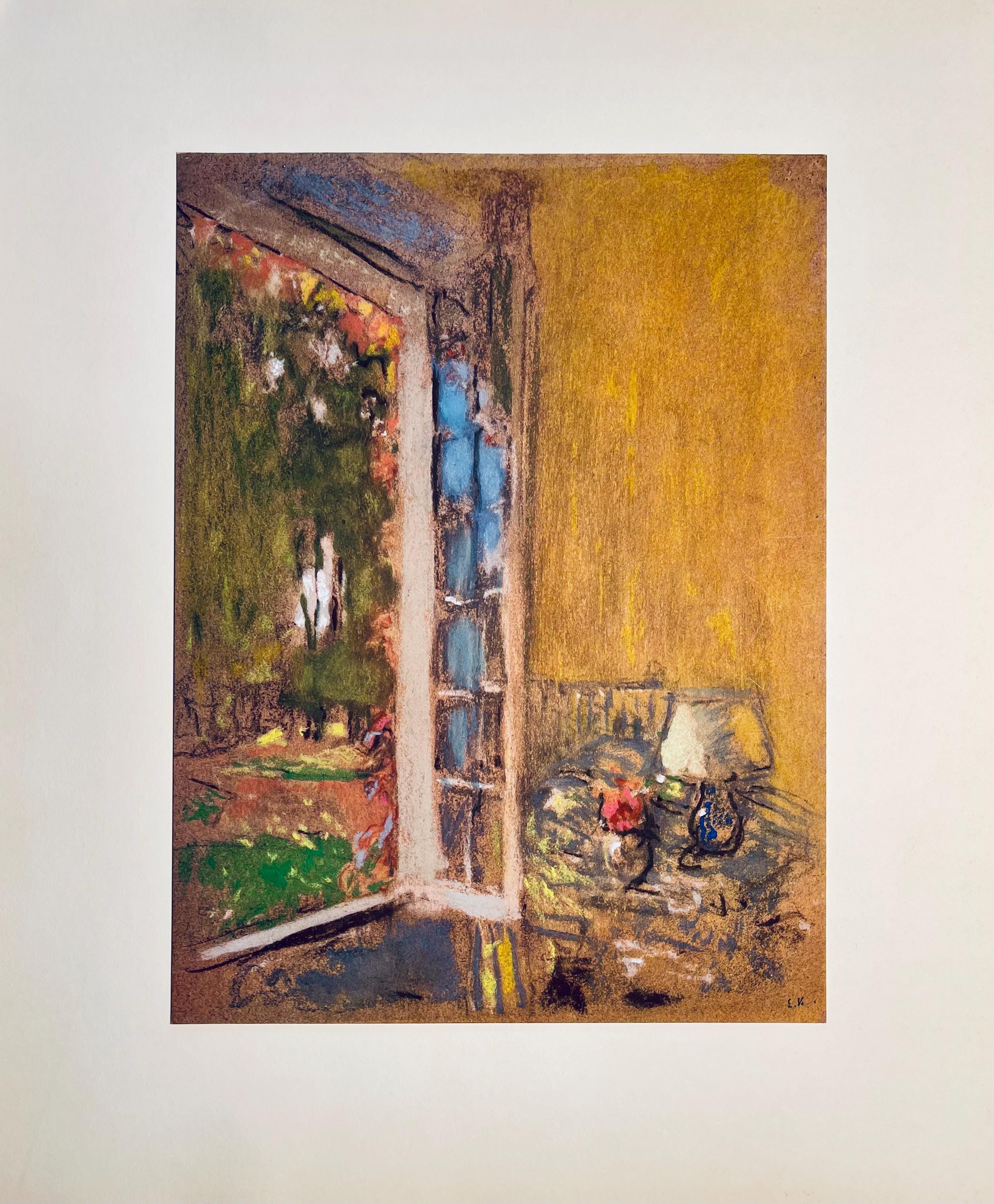 Édouard Vuillard, Composition, Vuillard, Douze Pastels, Limited Edition Lithograph
