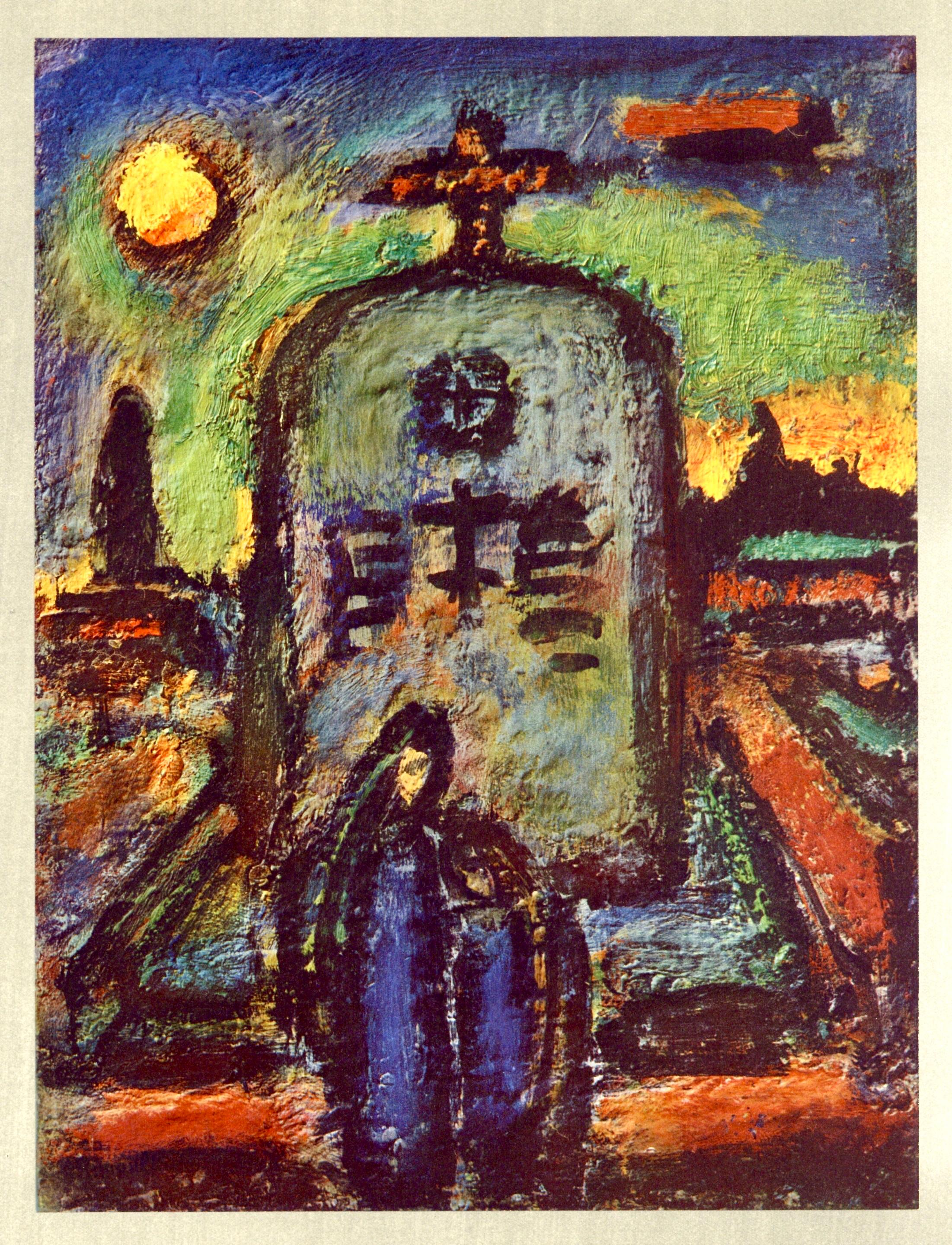 Georges Rouault, Composition, Stella Vespertina, Limited Edition Héliogravure