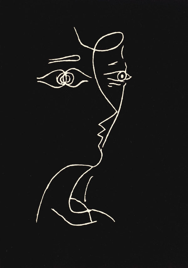Georges Braque, Composition (Vallier 153), Le Tir à l'arc mis en lumière par Georges Braque, Limited Edition Lithograph