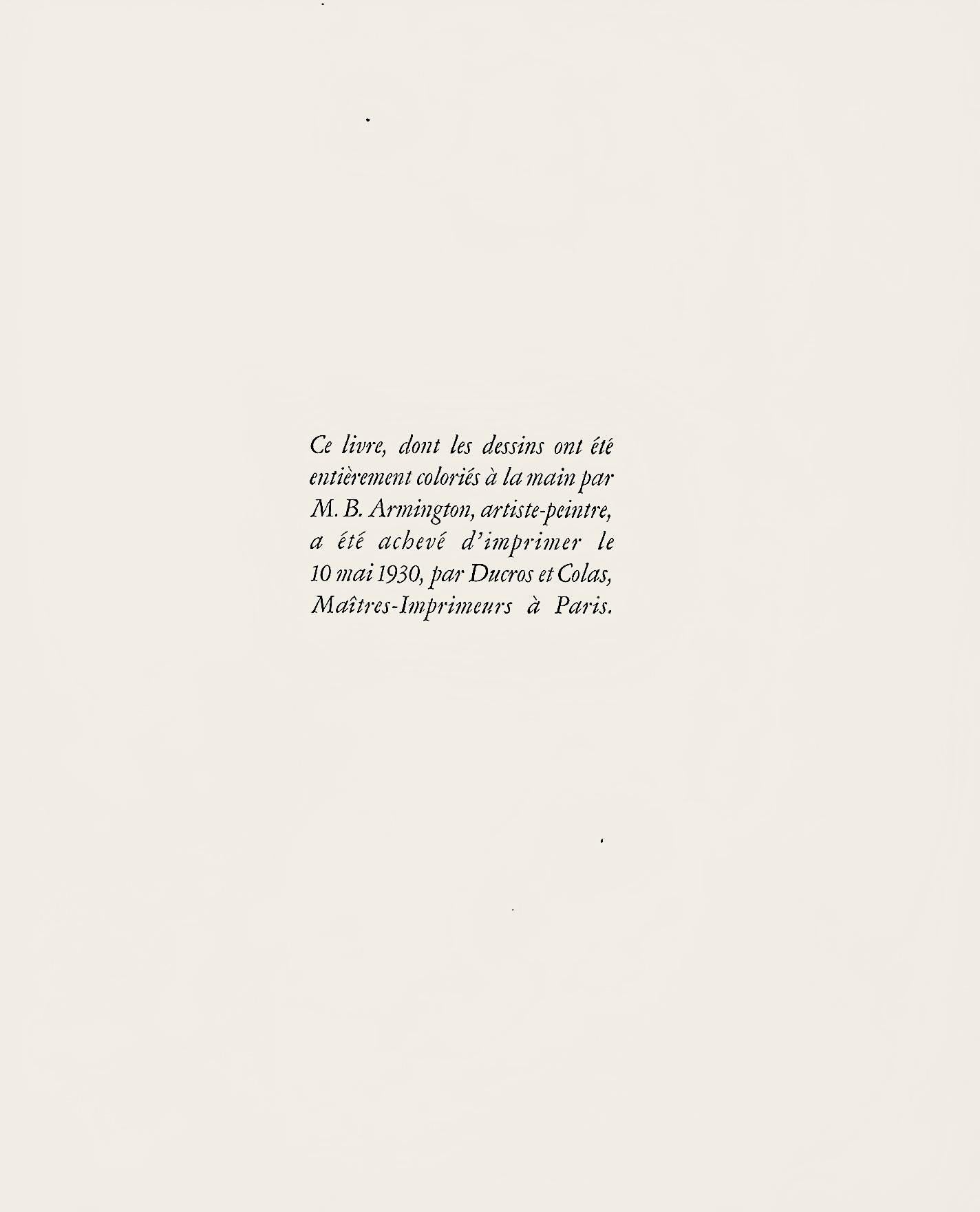 Jean Cocteau, Composition, Le Livre Blanc, Limited Edition Lithograph