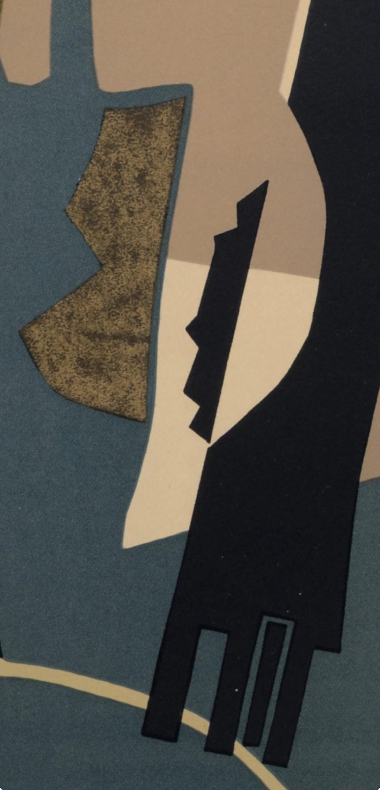 Alberto Magnelli, Composition, San Lazzaro et ses Amis, XXe Siècle, Limited Edition Lithograph