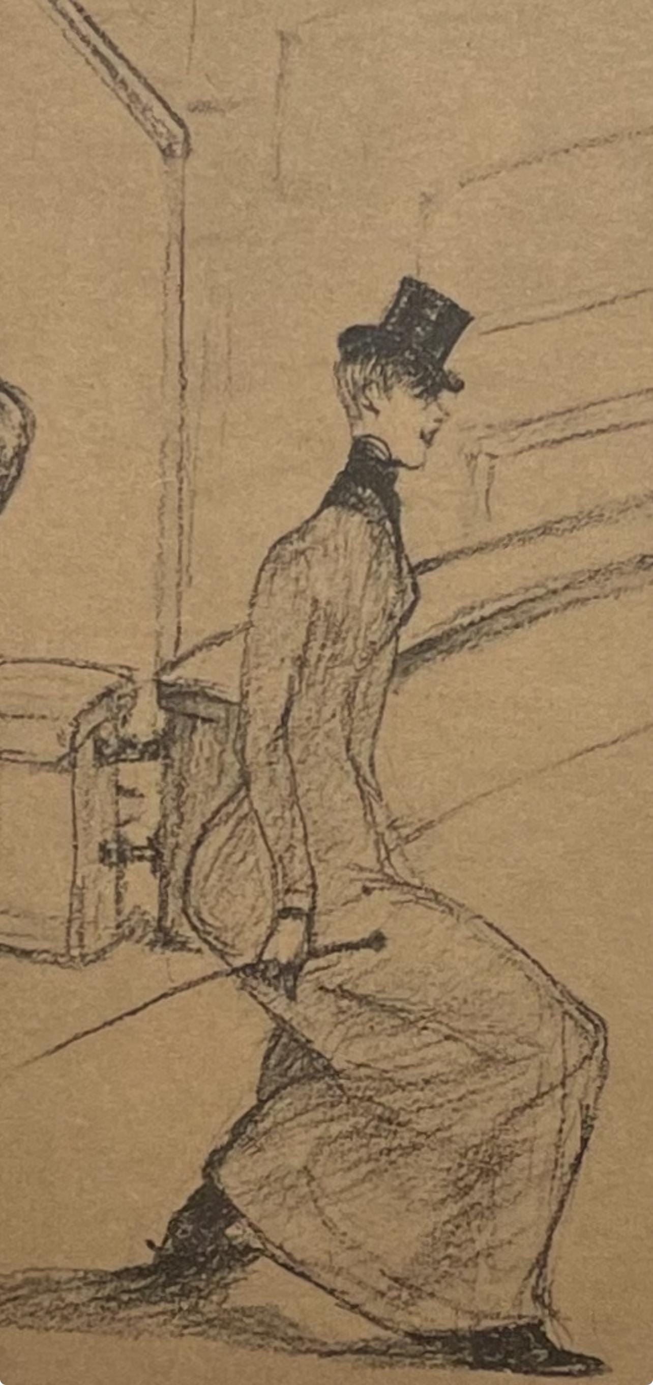 Henri de Toulouse-Lautrec, Haute École Equestrienne: Taking a Bow, Henri de Toulouse-Lautrec, At the Circus, Limited Edition Lithograph