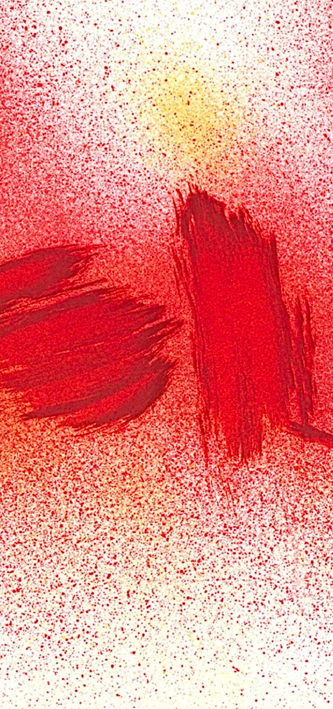 Jean Bazaine, Composition, Derrière le miroir, Limited Edition Lithograph