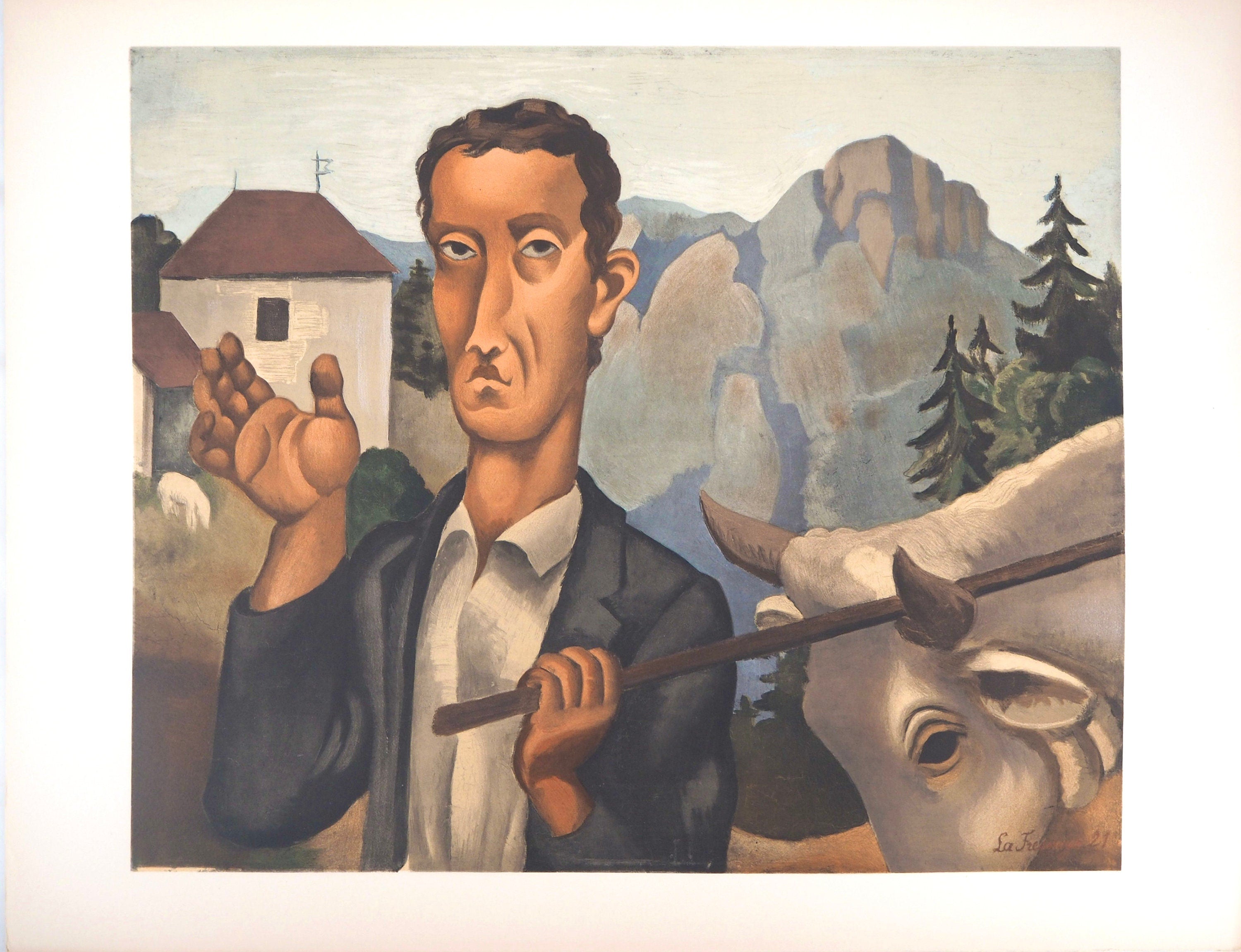 Roger de La Fresnaye, Le Bouvier, Roger de La Fresnaye, Collection Pierre Lévy, Limited Edition Lithograph