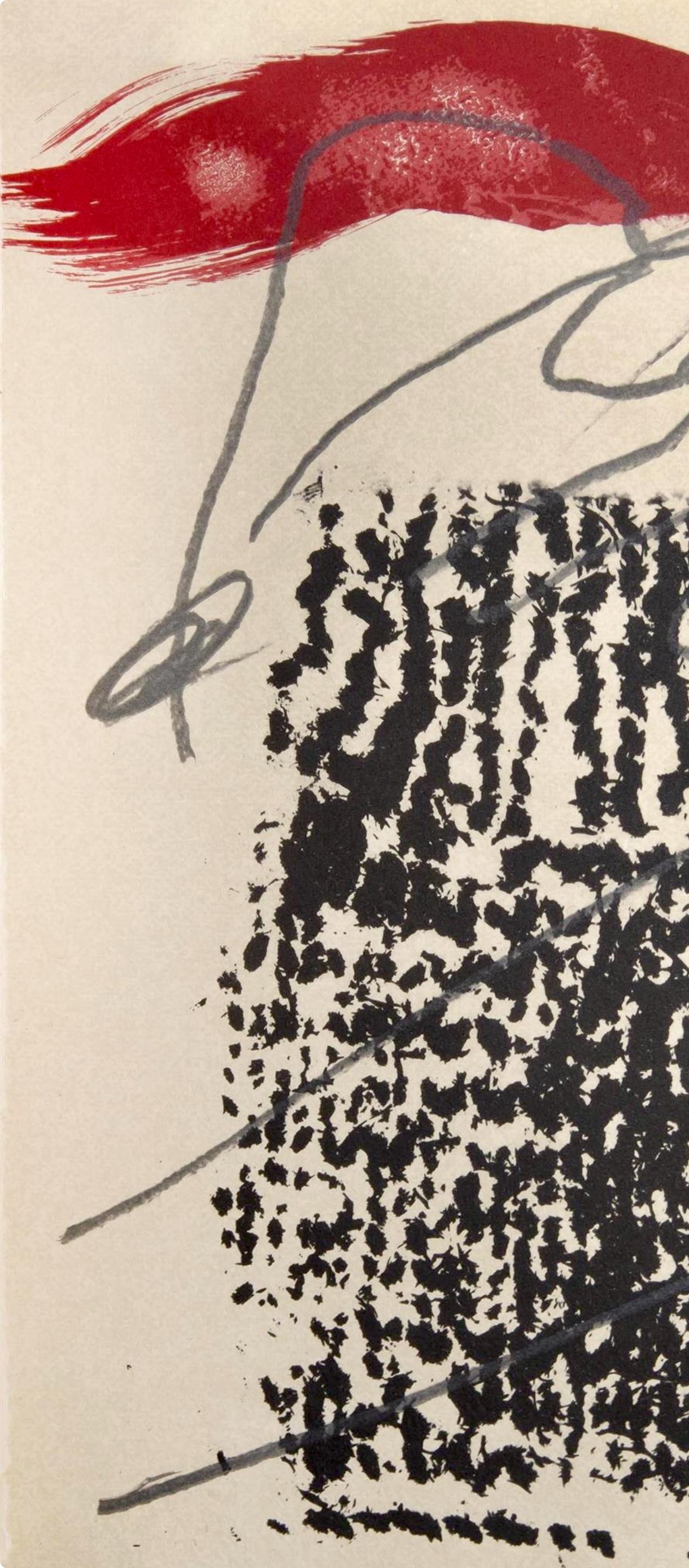 Antoni Tàpies, Composition, Ediciones Polígrafa, Redfern Gallery, Limited Edition Lithograph