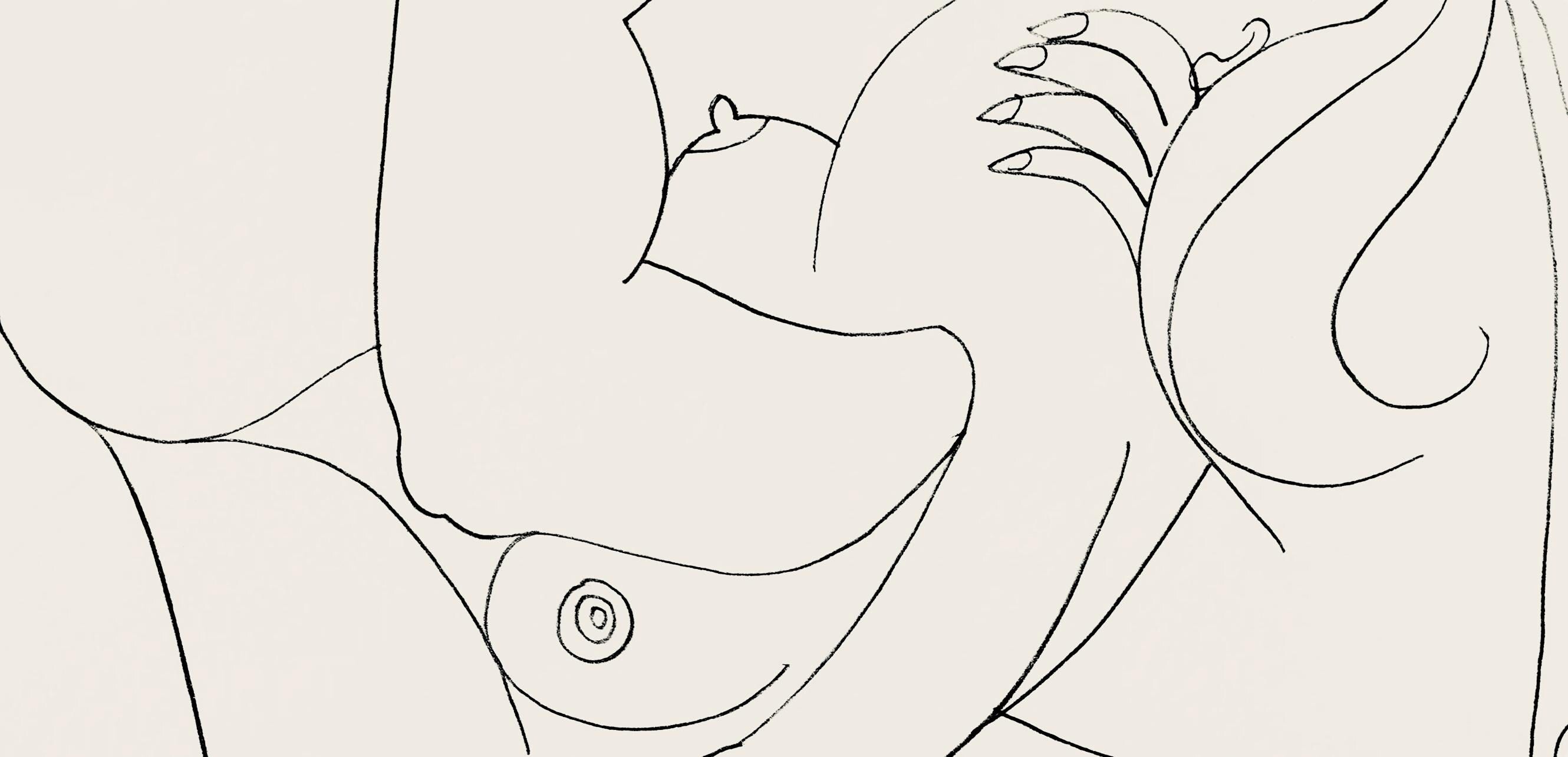 Pablo Picasso, Composition (Orozco 193-204), Au Baiser D'Avignon, Limited Edition Lithograph