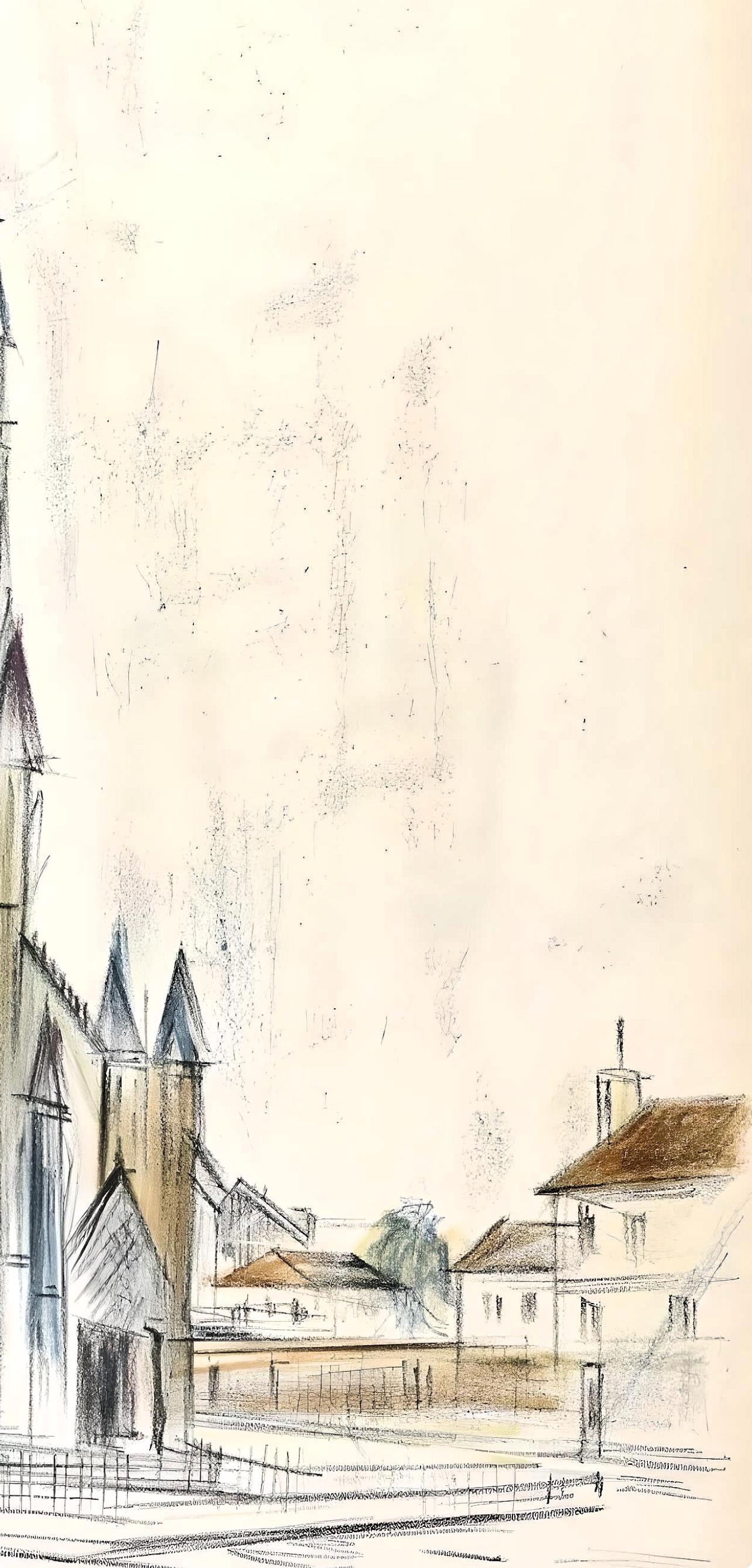 Maurice Utrillo, Composition, Éloge de Maurice Utrillo, Limited Edition Lithograph