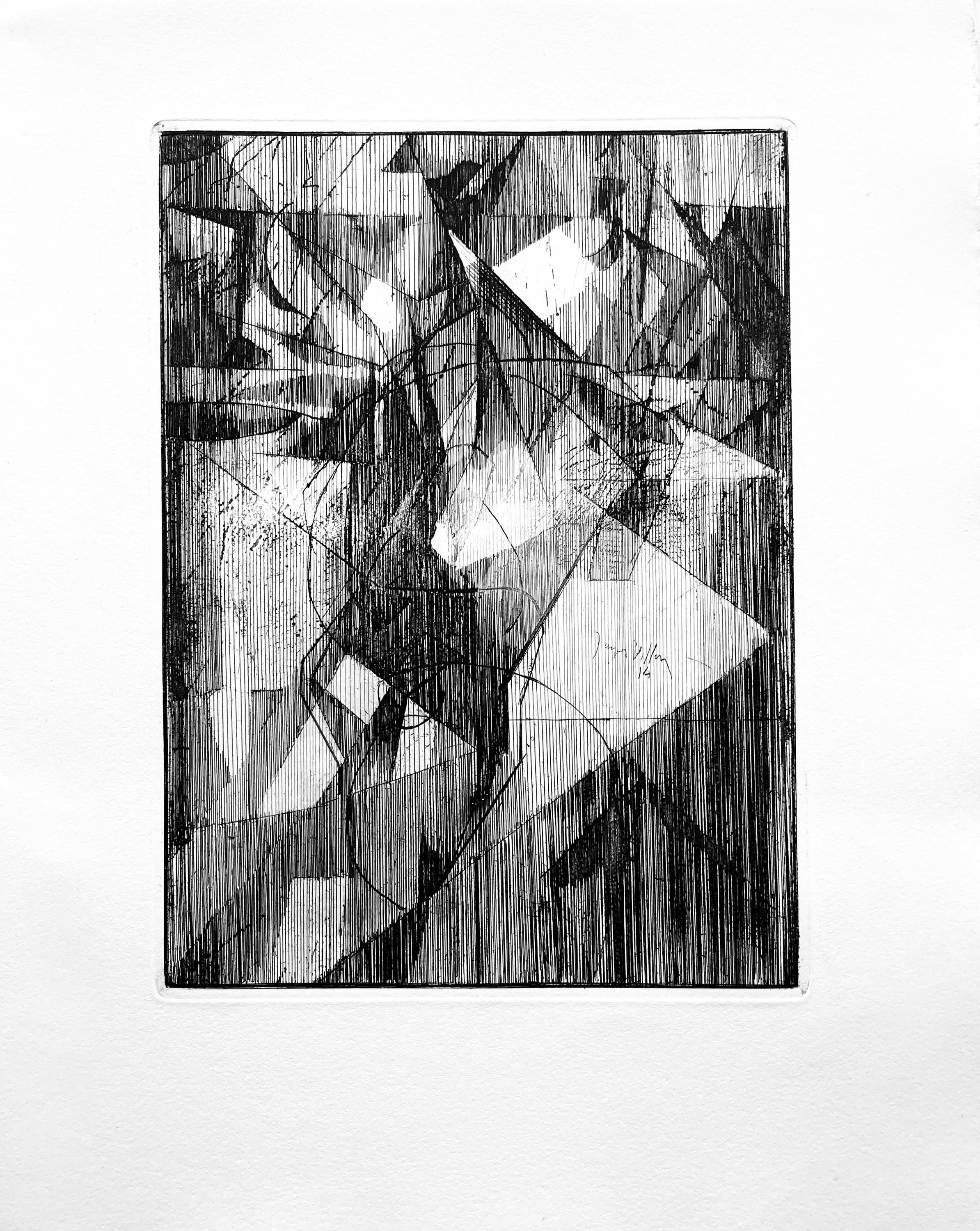Jacques Villon, Composition, Éloge de Jacques Villon, Limited Edition Etching