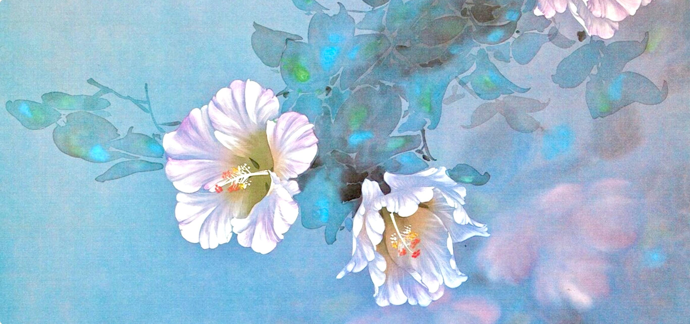 David Lee, Lavender Light, Original Edition Offset Lithograph