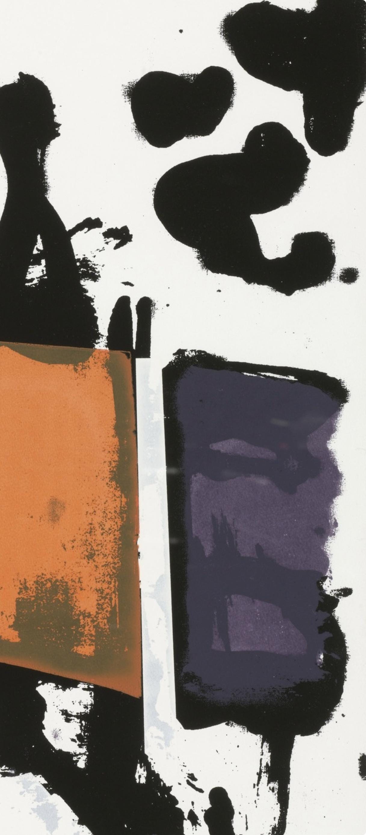 Grace Hartigan, Composition, Salute, Limited Edition Silkscreen