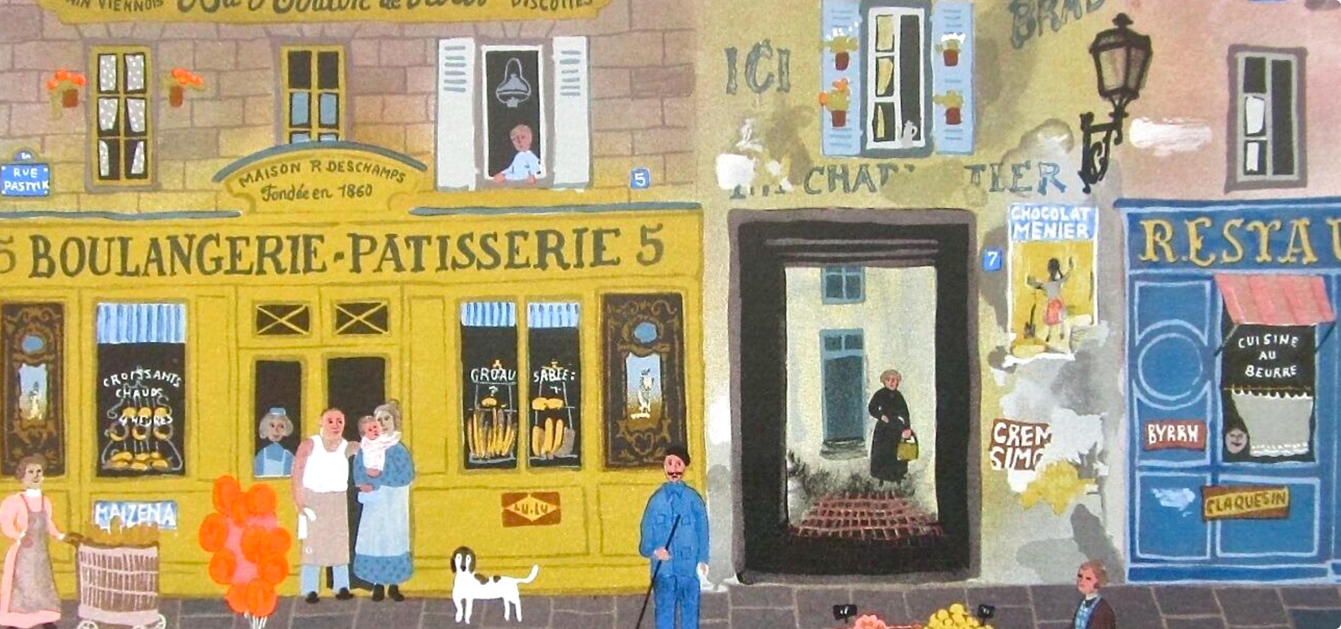 Michel Delacroix, Au Moulin de Paris, Limited Edition Lithograph
