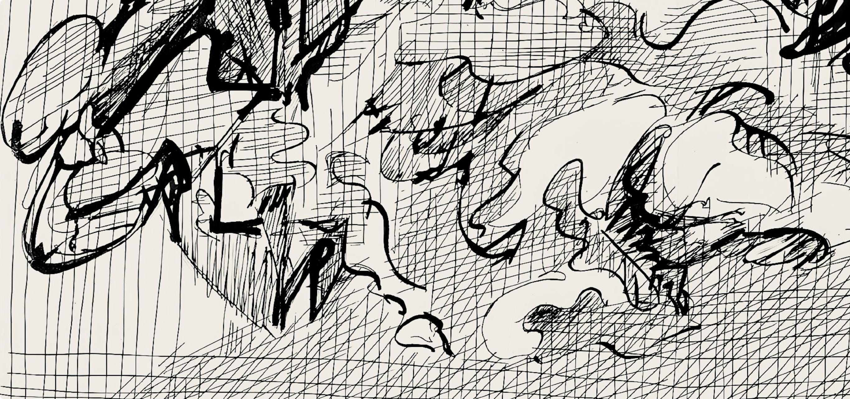Jacques Villon, Composition (Ginestet/Pouillon 42-64), Hésiode, Les Travaux et les Jours, Limited Edition Etching