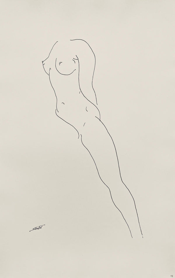 Henry Strater, Composition, 24 Drawings by Henry Strater, Limited Edition Lithograph