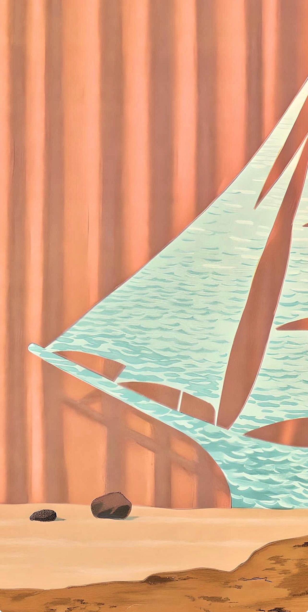 René Magritte, Un Séduisant Navire d'eau de Mer, Les Enfants Trouvés de Magritte, Limited Edition Lithograph