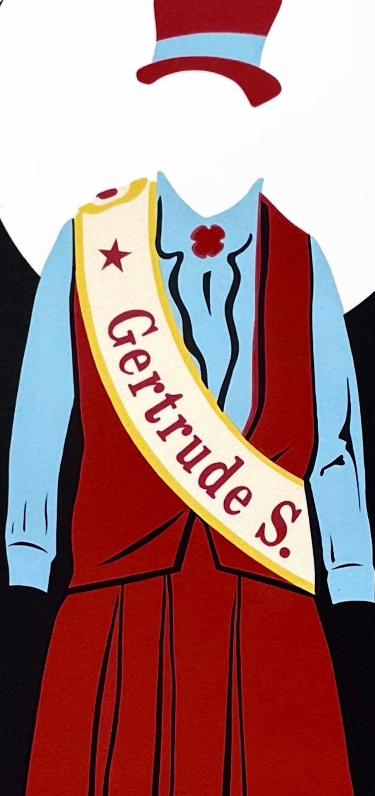 Robert Indiana, Gertrude Stein (Sheehan 96-108), Mother of Us All, Limited Edition Silkscreen