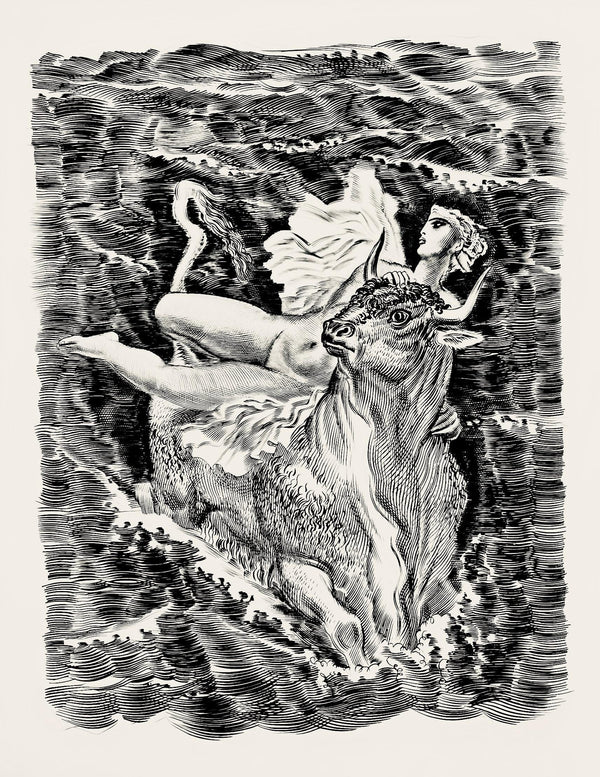 Albert Decaris, Composition, Portrait de A. Decaris, Limited Edition Engraving