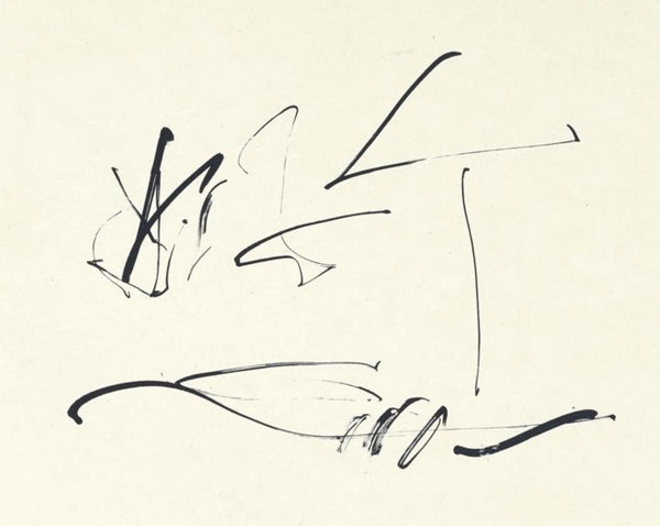 Robert Motherwell, Wind (Belknap 354-380; Engberg/Banach 415-441), Three Poems, Limited Edition Lithograph