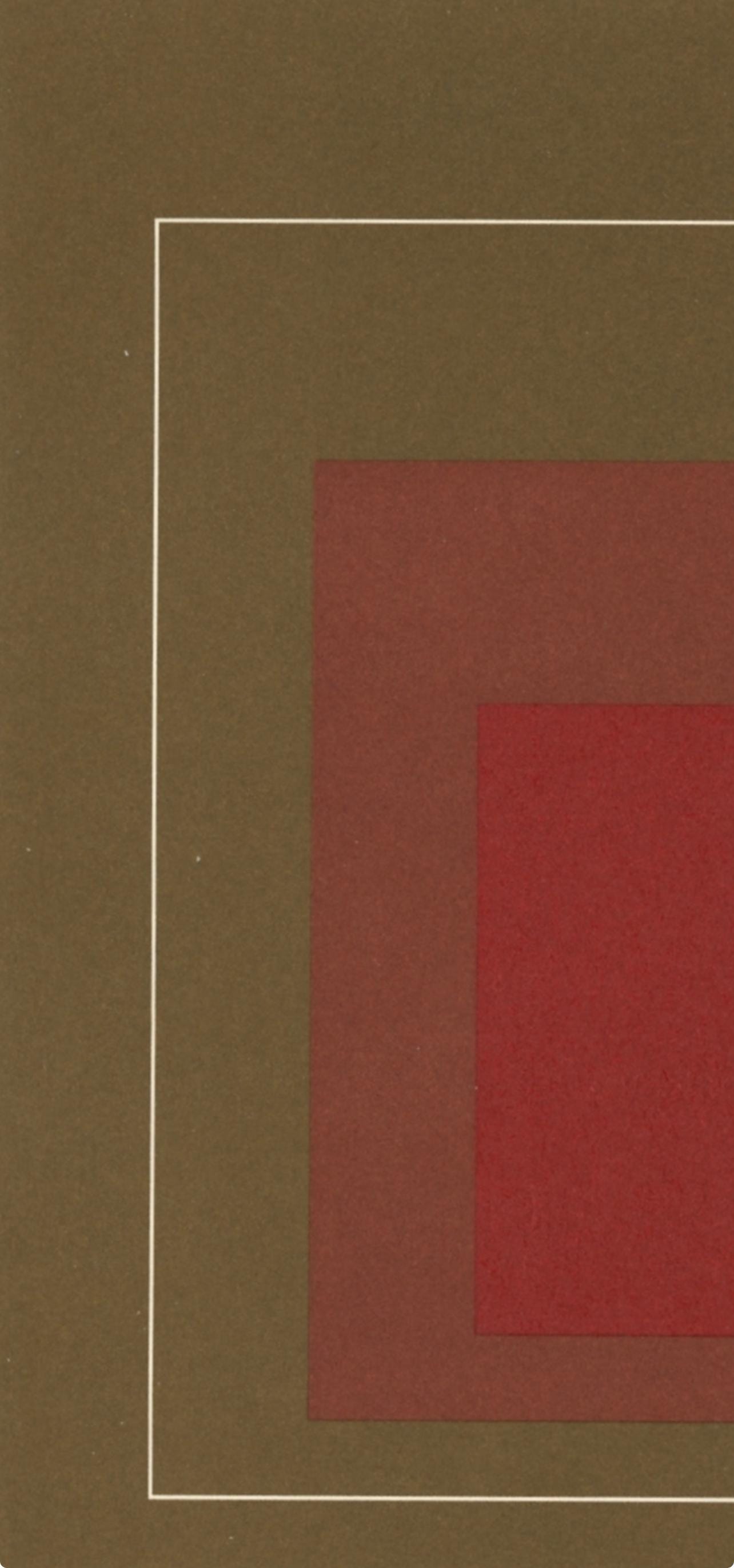 Josef Albers, Homage to the Square, Josef Albers: White Line Squares, Limited Edition Lithograph