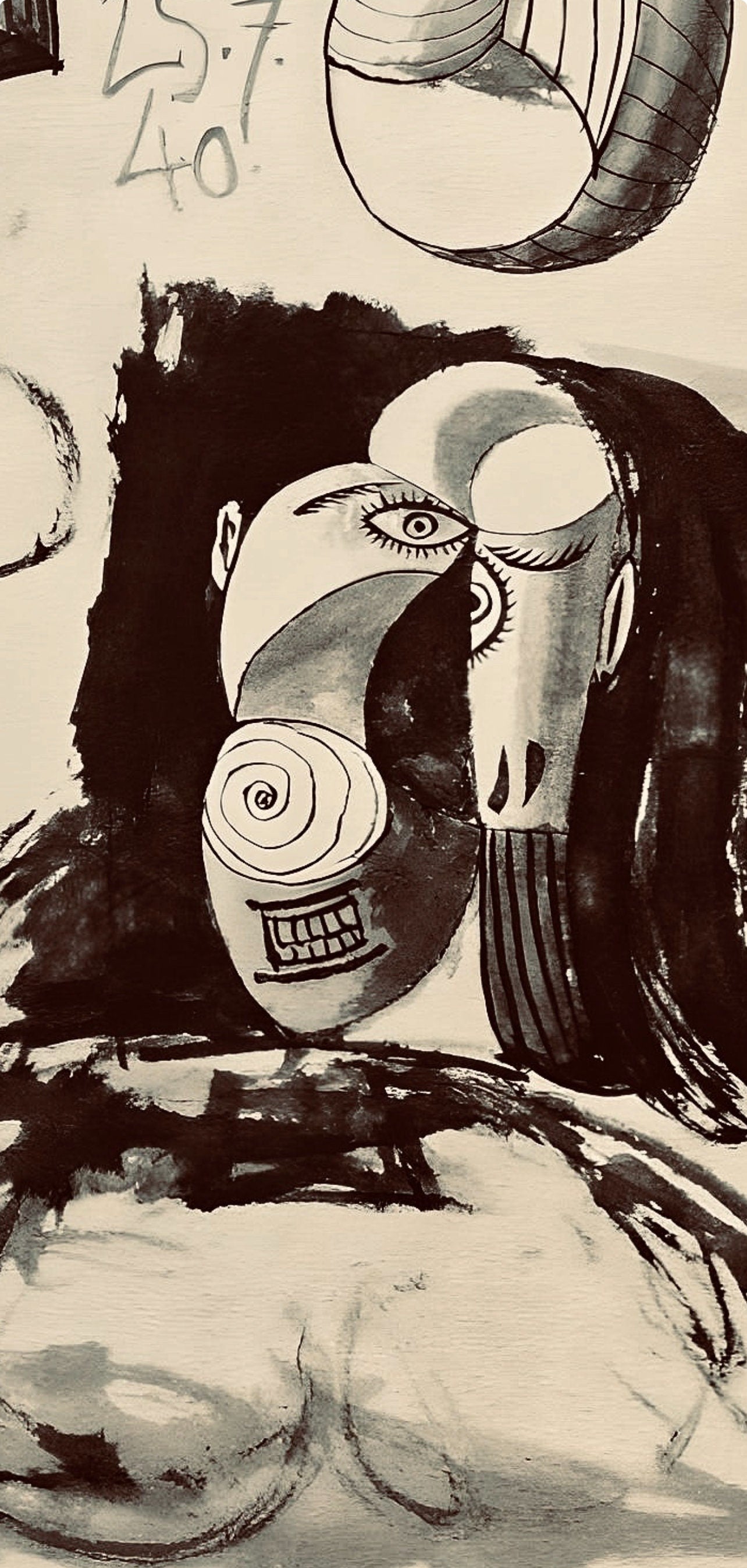 Pablo Picasso, Composition, Carnet de dessins de Picasso, Cahiers d’Art, Limited Edition Lithograph