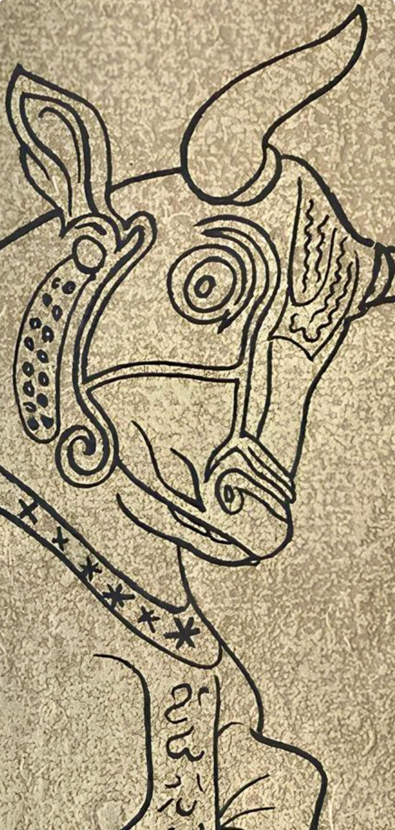 Jean Cocteau, Composition, Taureaux, Limited Edition Lithograph