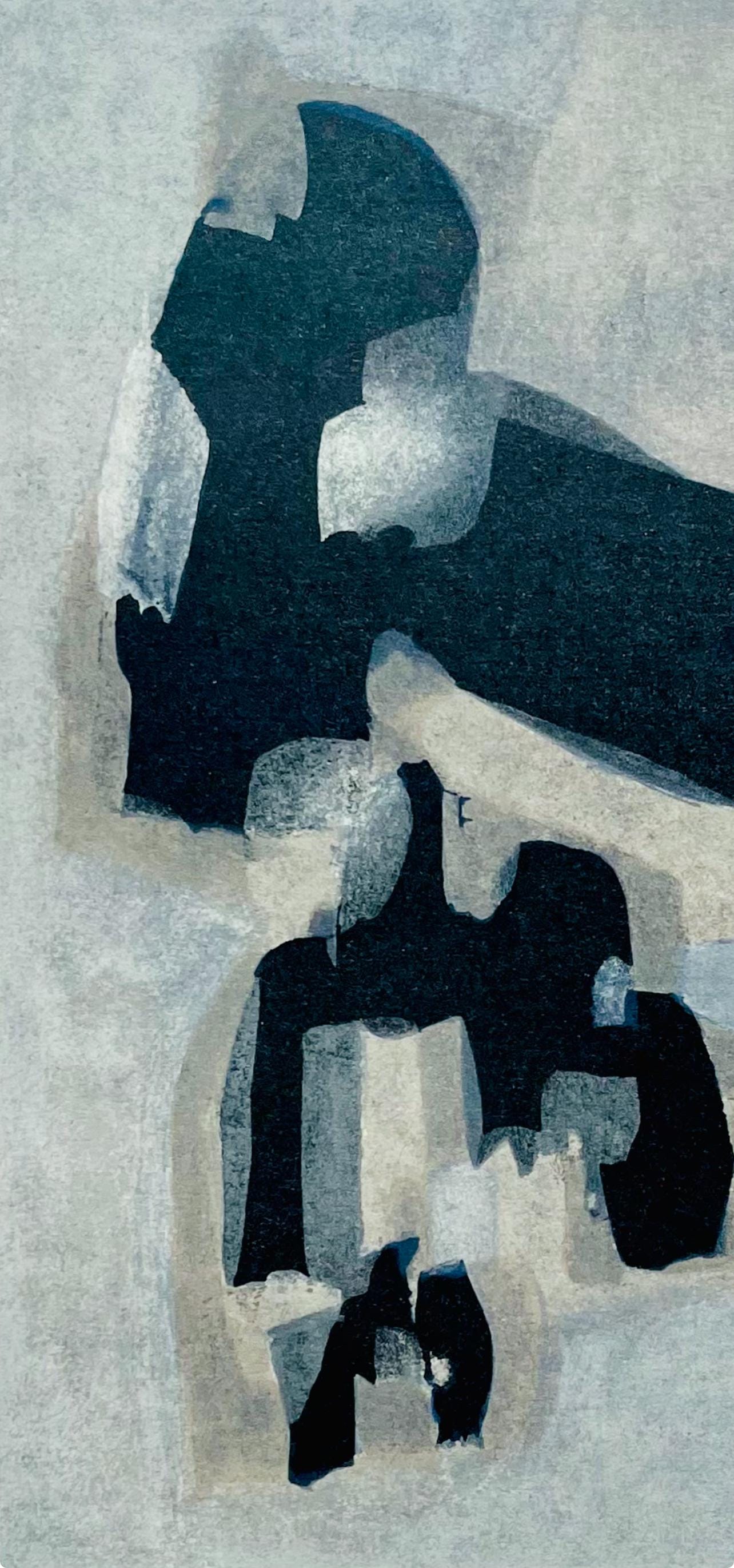 Raoul Ubac, Composition, Derrière le miroir, Limited Edition Lithograph