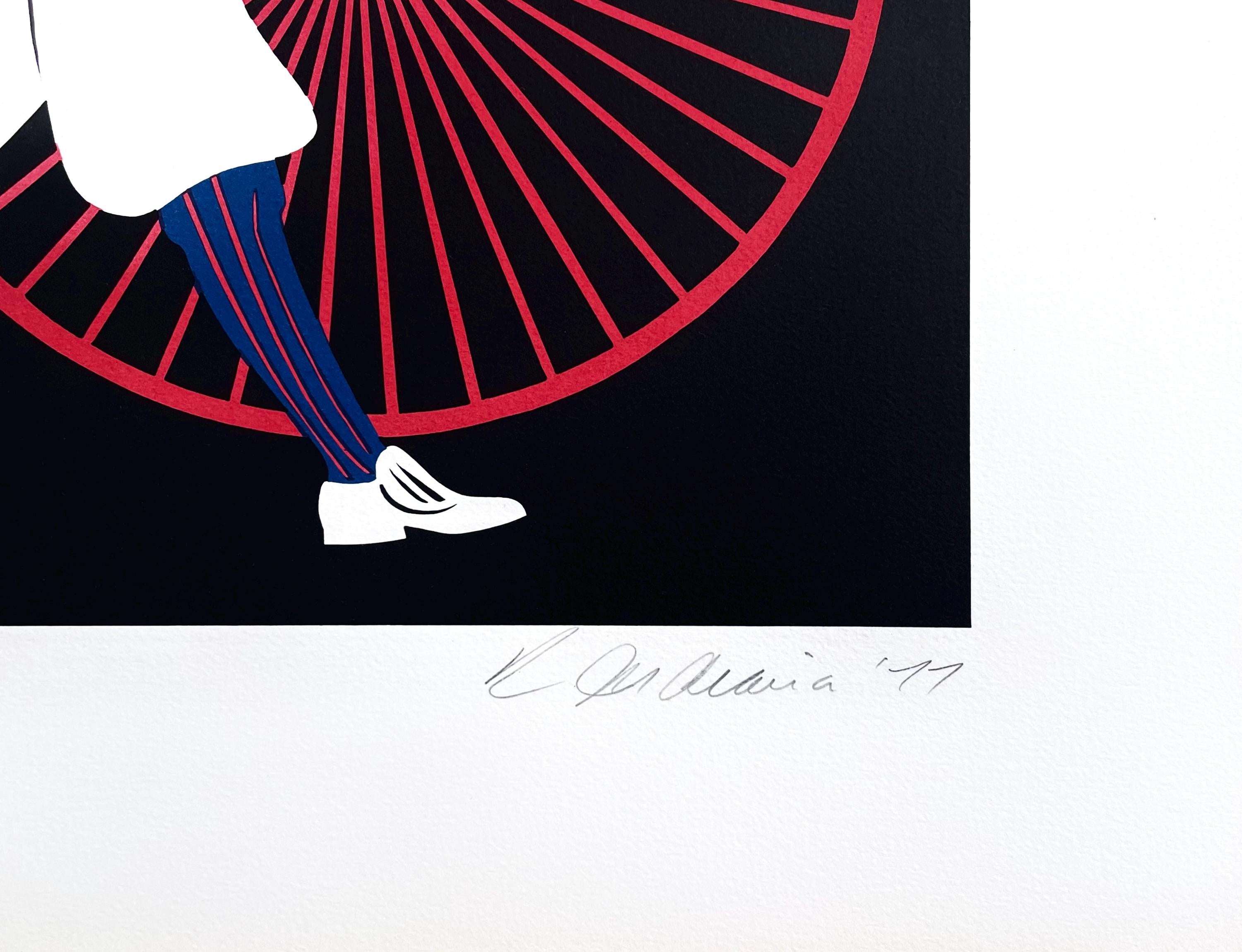 Robert Indiana, Gloster Heming (Sheehan 96-108), Mother of Us All, Limited Edition Silkscreen