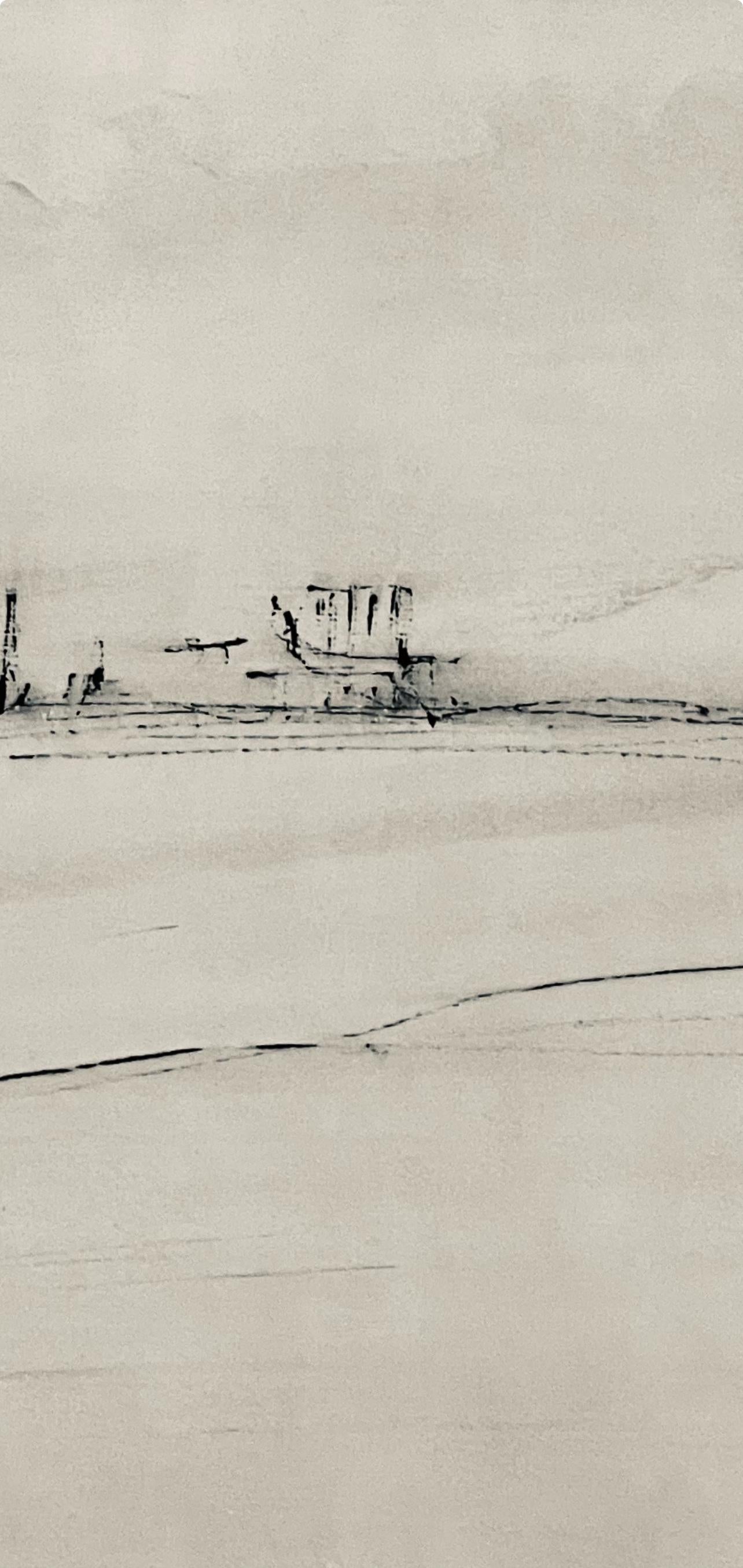 Abraham Rattner, Approaching New York, Limited Edition Lithograph