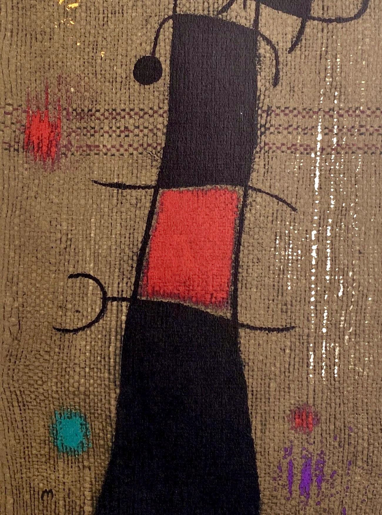 Joan Miró, Composition (Cramer 105), Femmes, Limited Edition Héliogravure