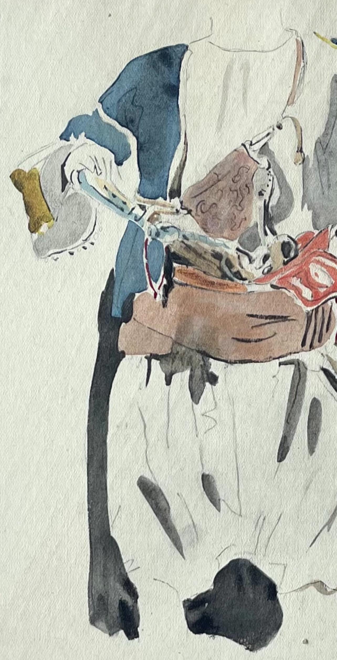 Eugène Delacroix, Composition, Trente et un Dessins et Aquarelles du Maroc, Limited Edition Lithograph