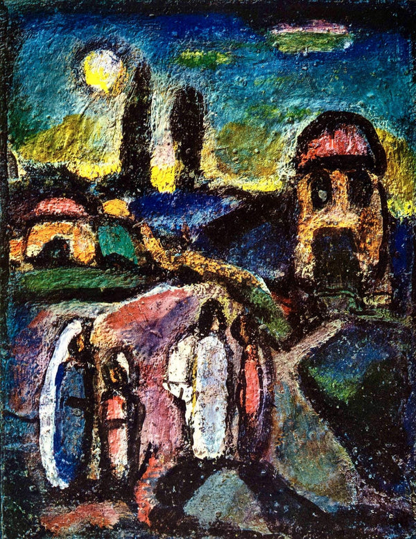 Georges Rouault, Composition, Stella Vespertina, Limited Edition Héliogravure
