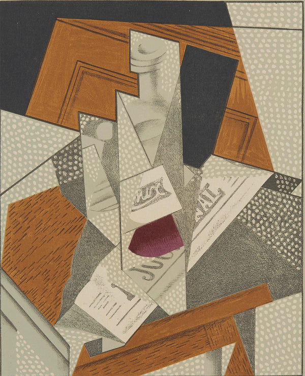 Juan Gris, Bouteille (Kahnweiler 1969), Au Soleil du Plafond, Limited Edition Lithograph