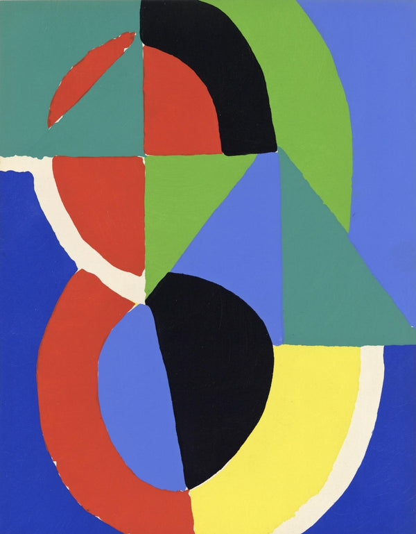 Sonia Delaunay, Composition, XXe siècle, Limited Edition Lithograph