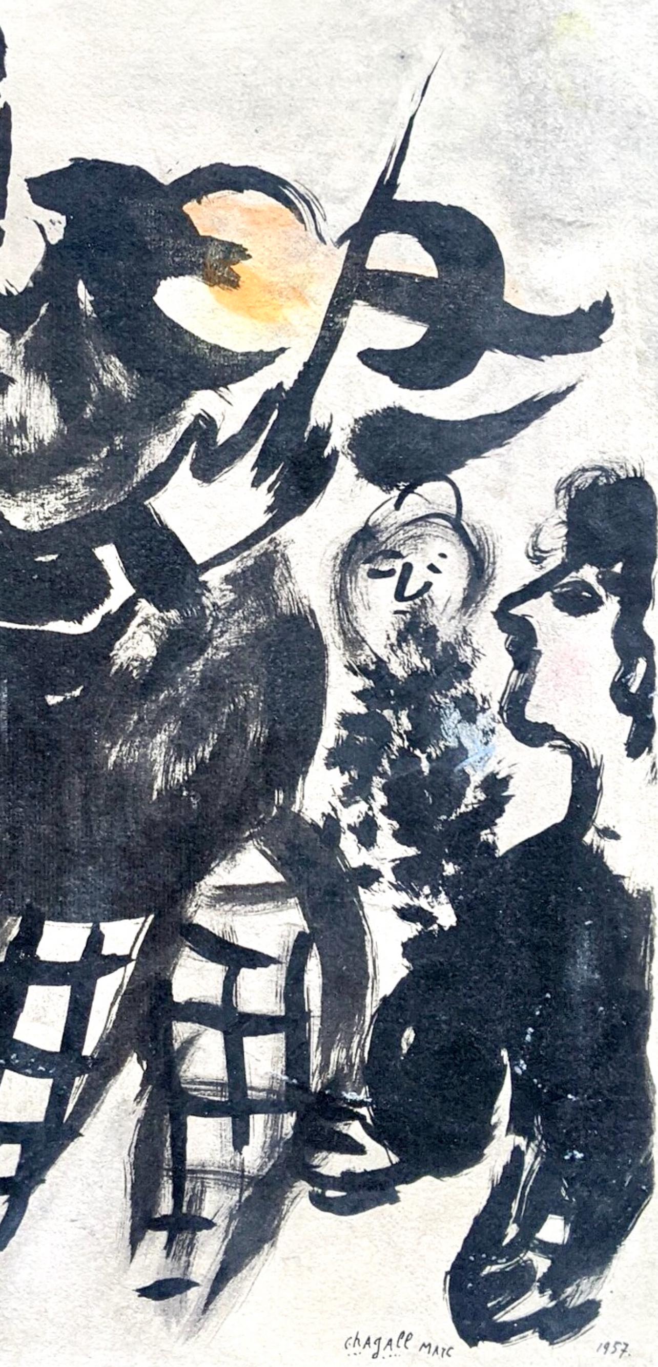 Marc Chagall, Composition, Couleur amour, Limited Edition Lithograph