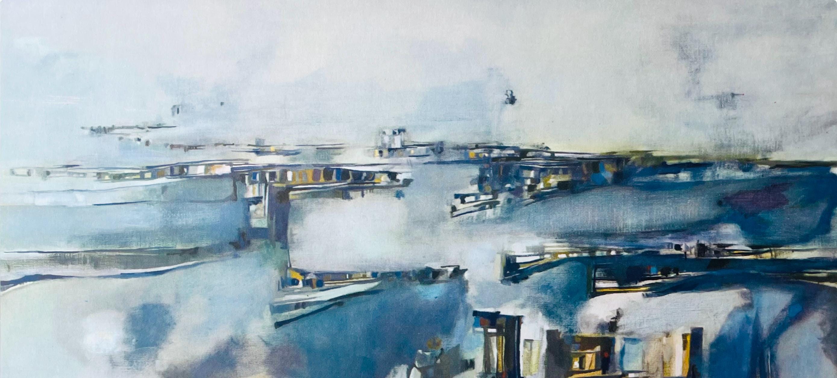 Vieira da Silva, Composition, Vieira da Silva, Peintres d'aujourd'hui, Limited Edition Lithograph