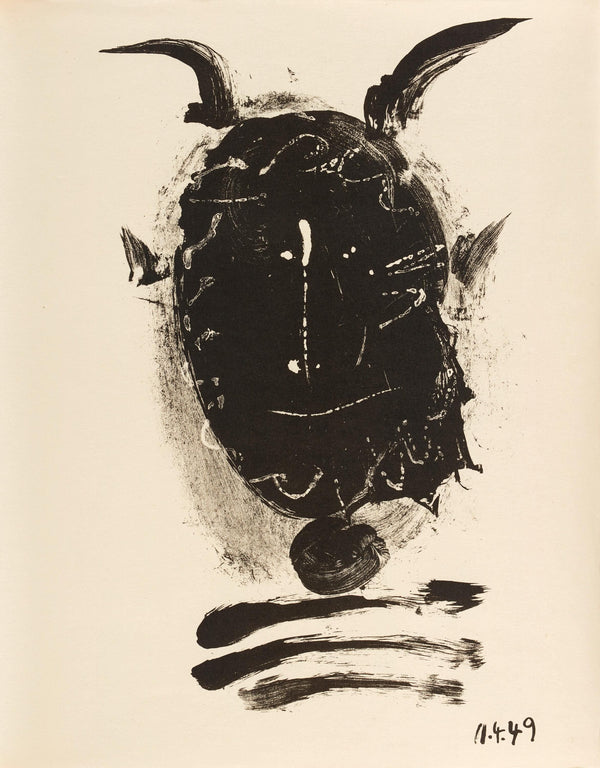 Pablo Picasso, Composition (Bloch 605-608; Mourlot 177; Reuße 519-522), Elegy of Ihpetonga, Limited Edition Lithograph