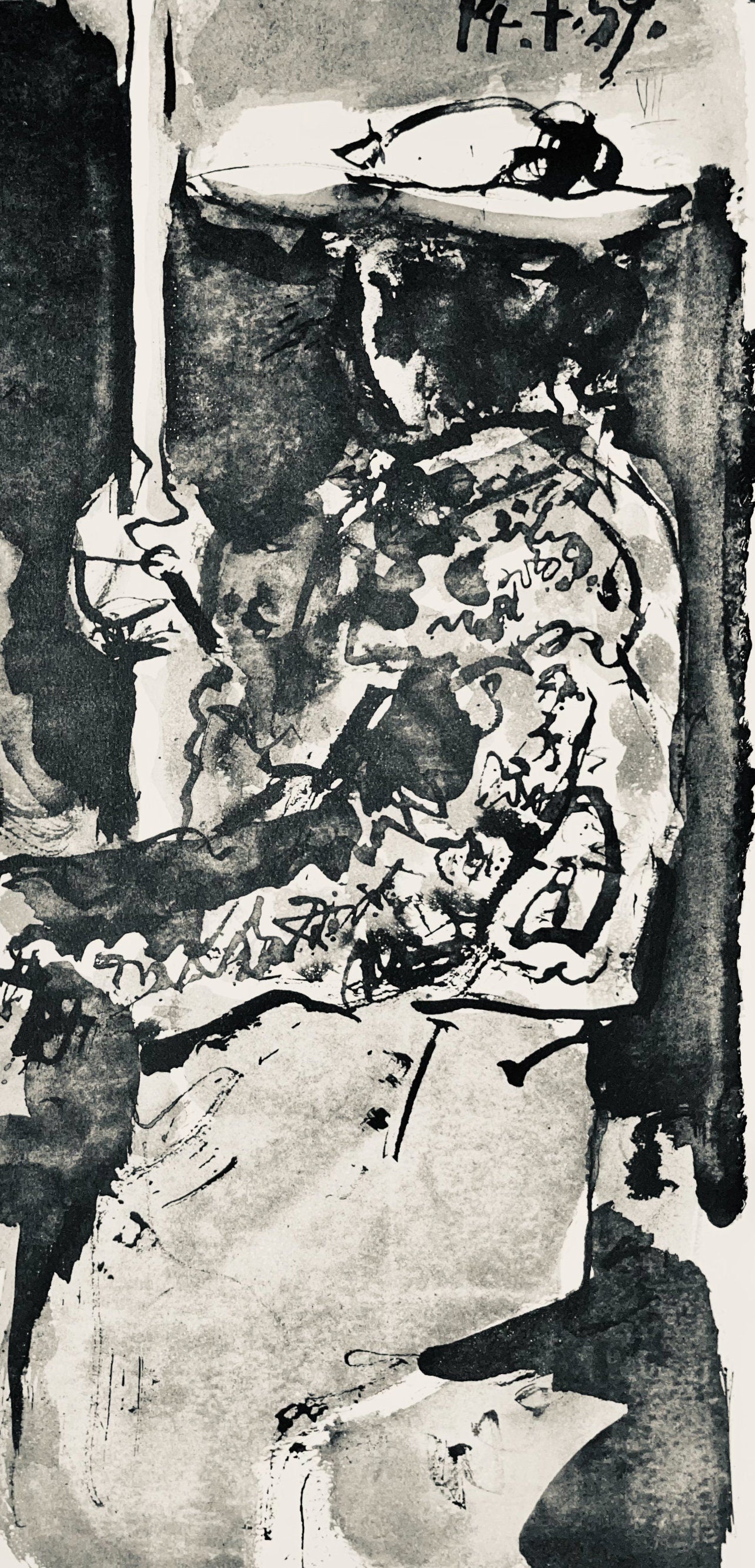 Pablo Picasso, Composition (Bloch 1276; Czwiklitzer 23), Toros y Toreros, Limited Edition Lithograph