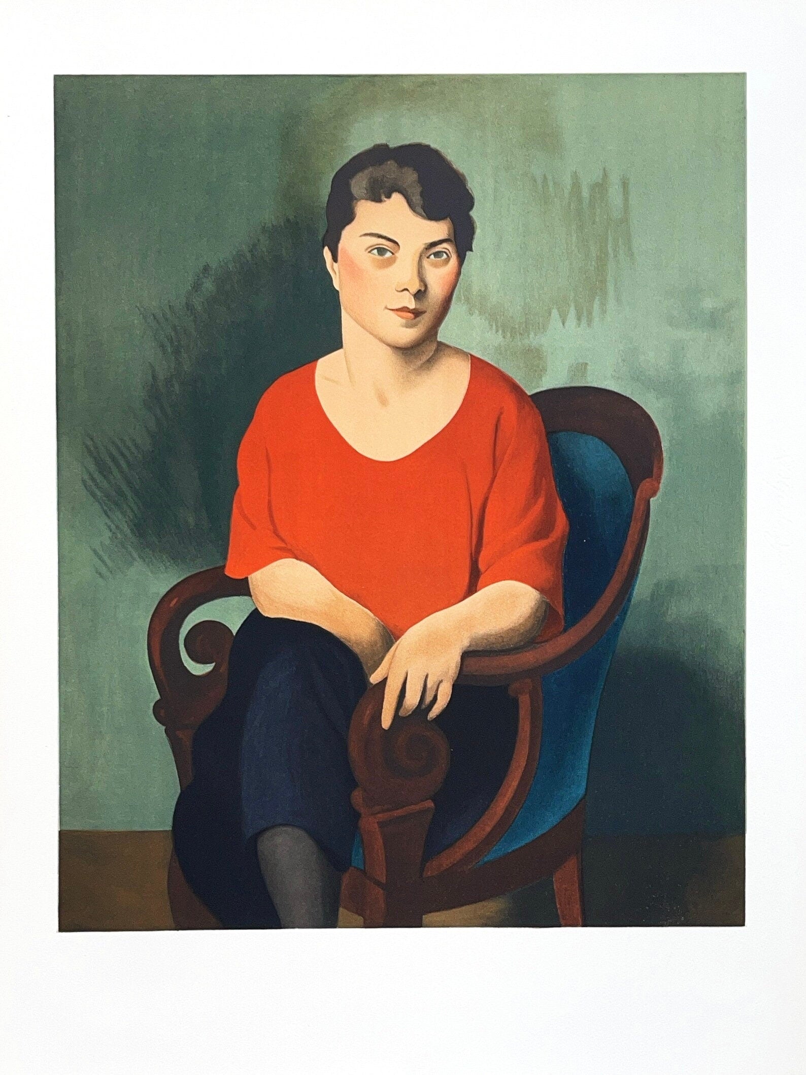 Roger de La Fresnaye, La Roumaine, Roger de La Fresnaye, Collection Pierre Lévy, Limited Edition Lithograph