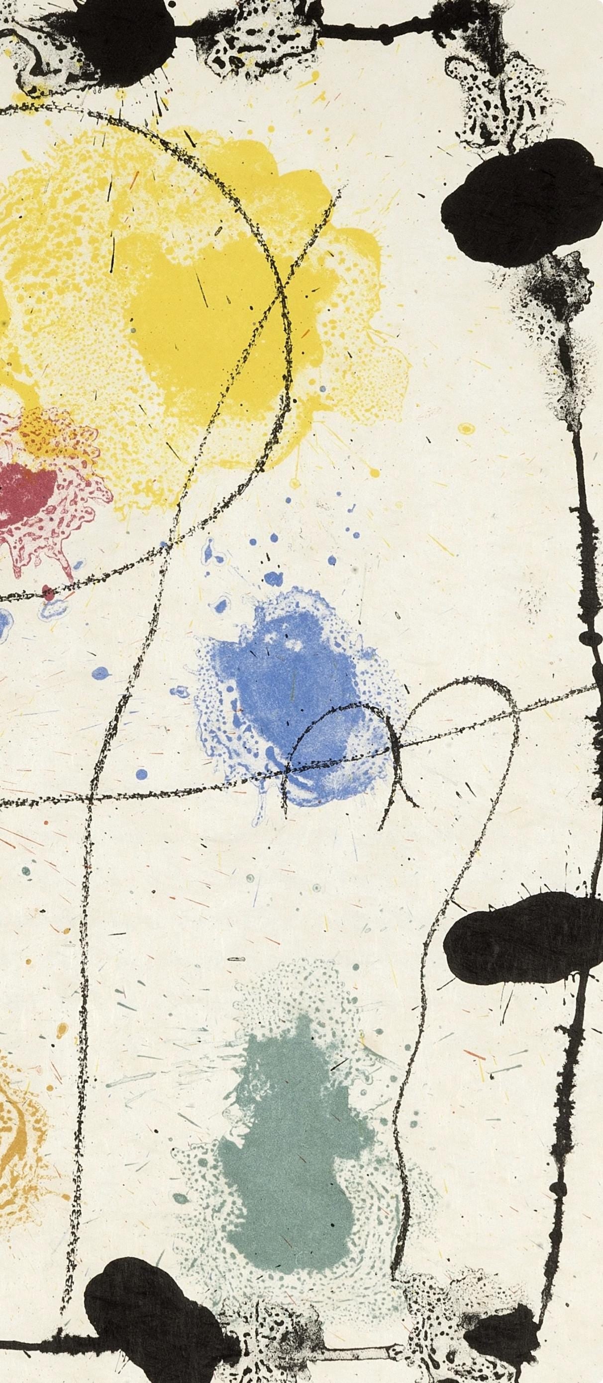 Joan Miró, Composition, XXe siècle, Limited Edition Lithograph