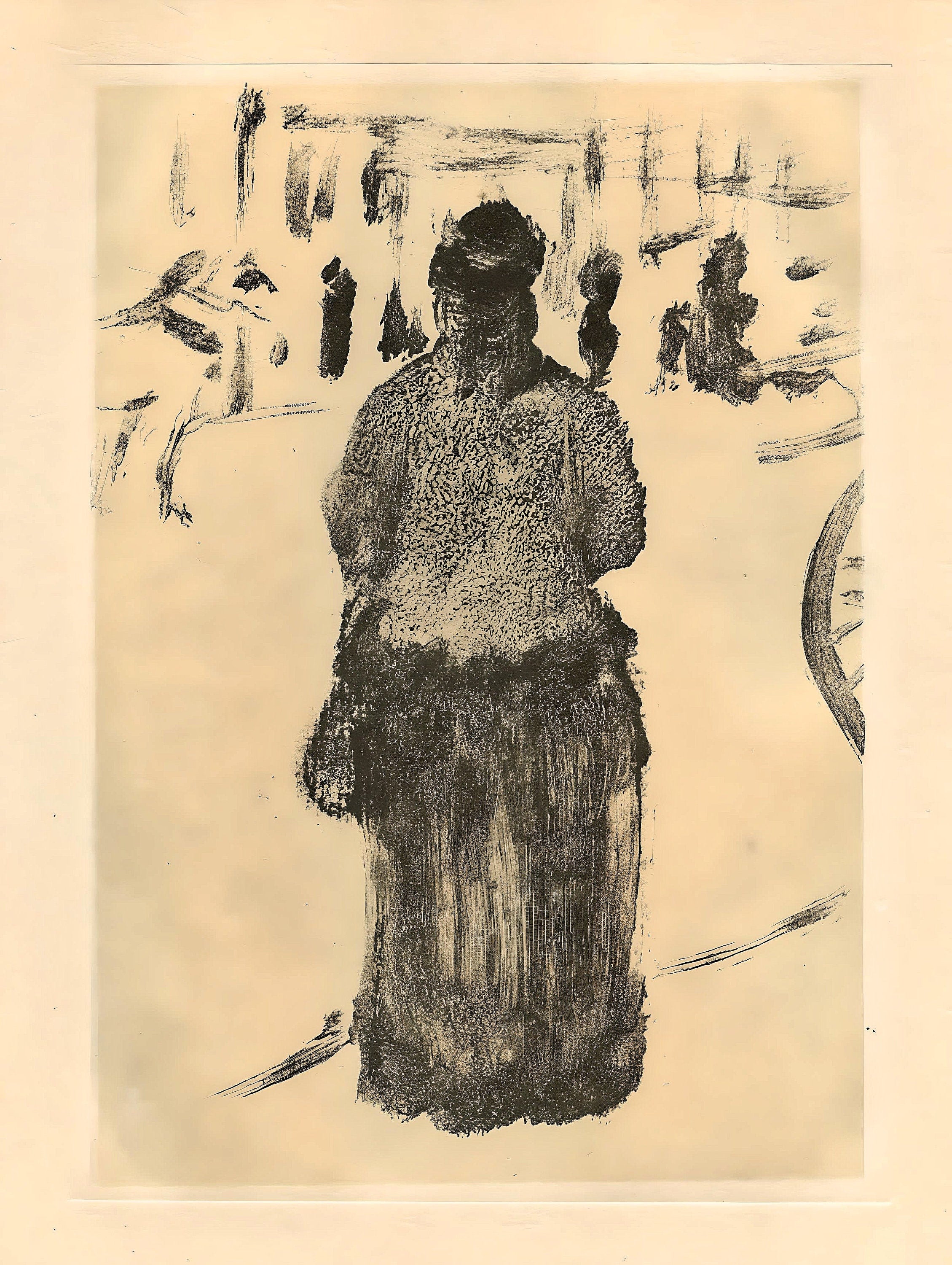 Edgar Degas, Famille Cardinal, E. Degas Monotypes, Limited Edition Monotype