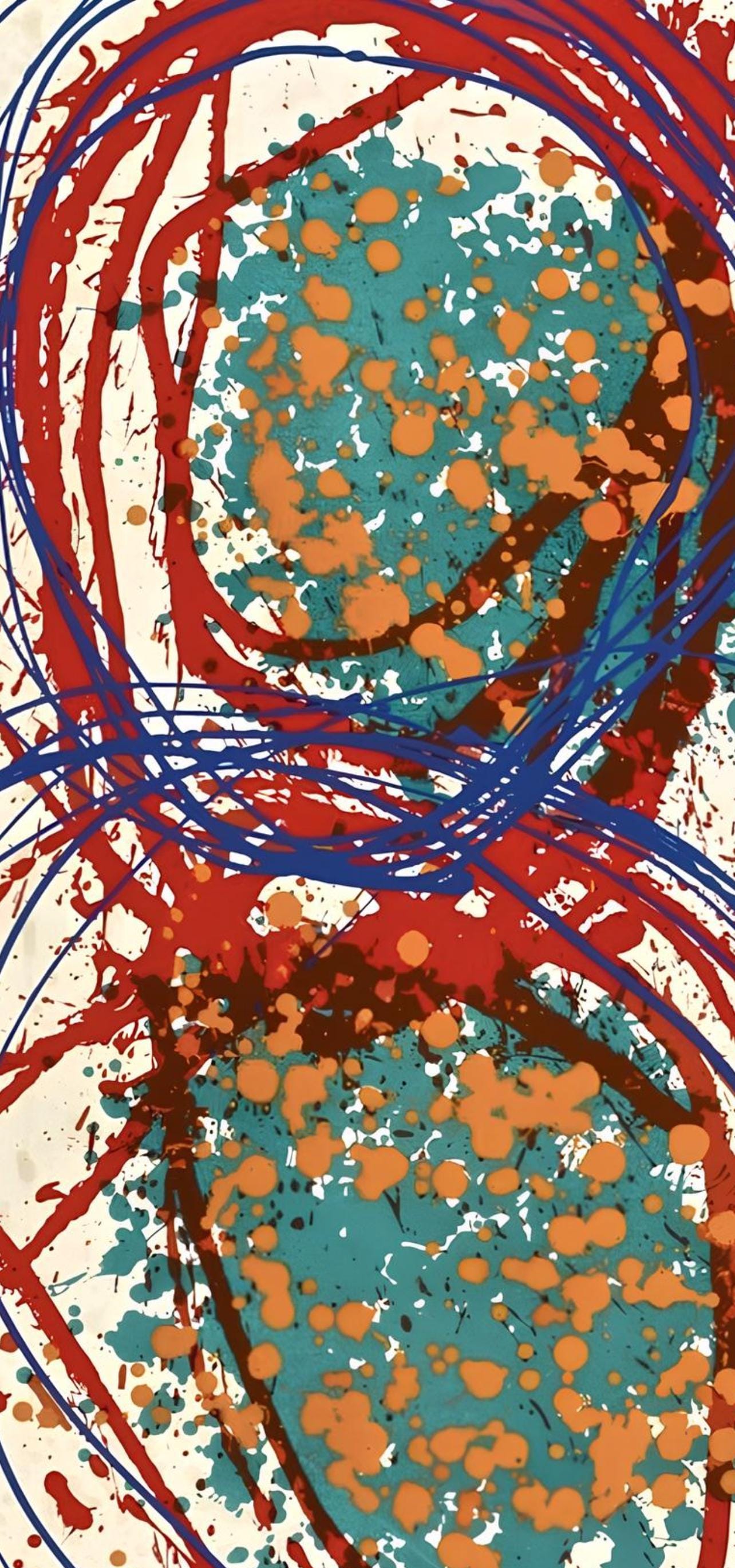 Dale Chihuly, Composition, Float Series, Limited Edition Mixed Media Lithograph