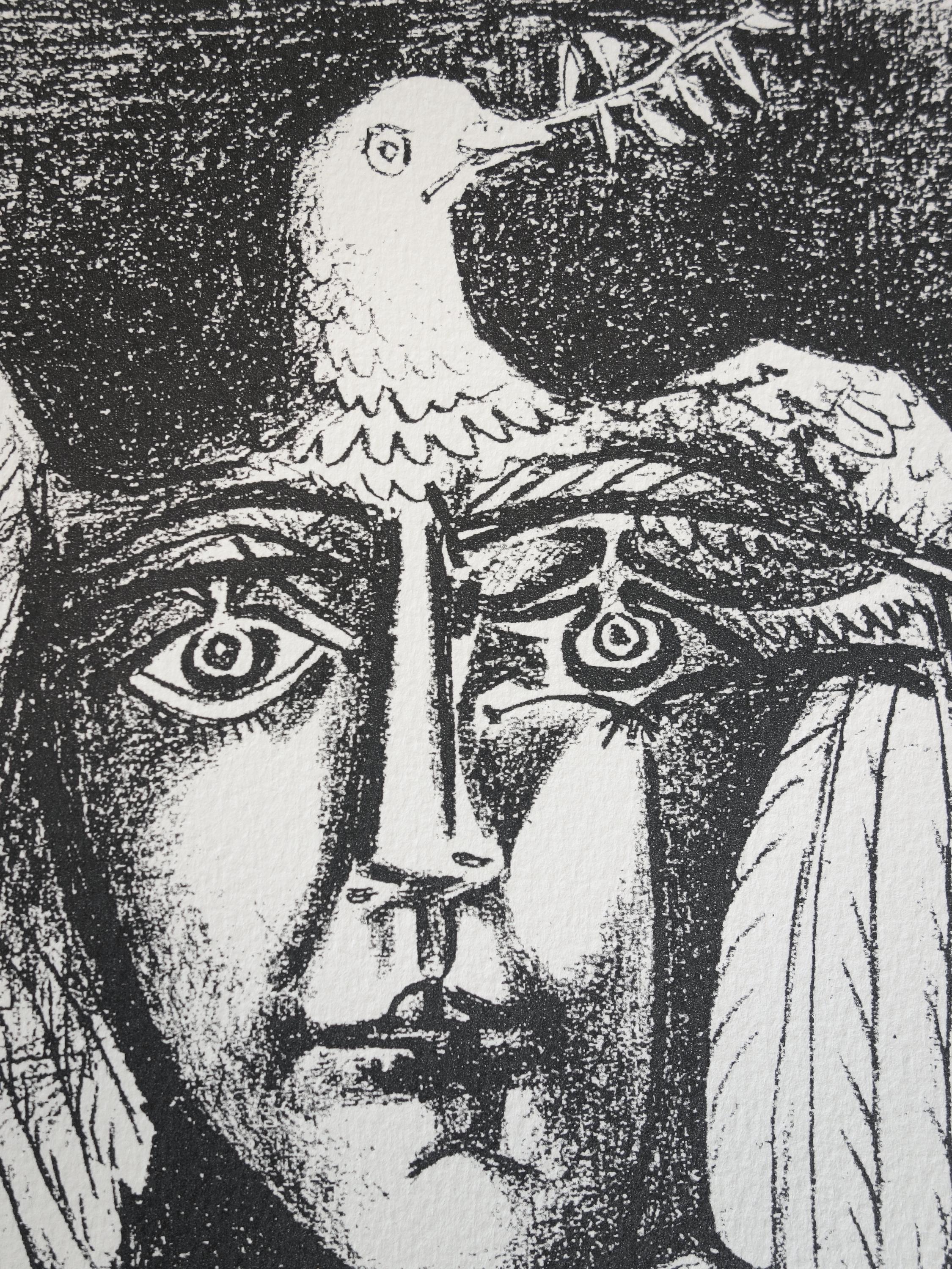 Pablo Picasso, Composition (Cramer 62; Reuße 587; Mourlot 203; Bloch 687; Horodisch B16), Limited Edition Lithograph