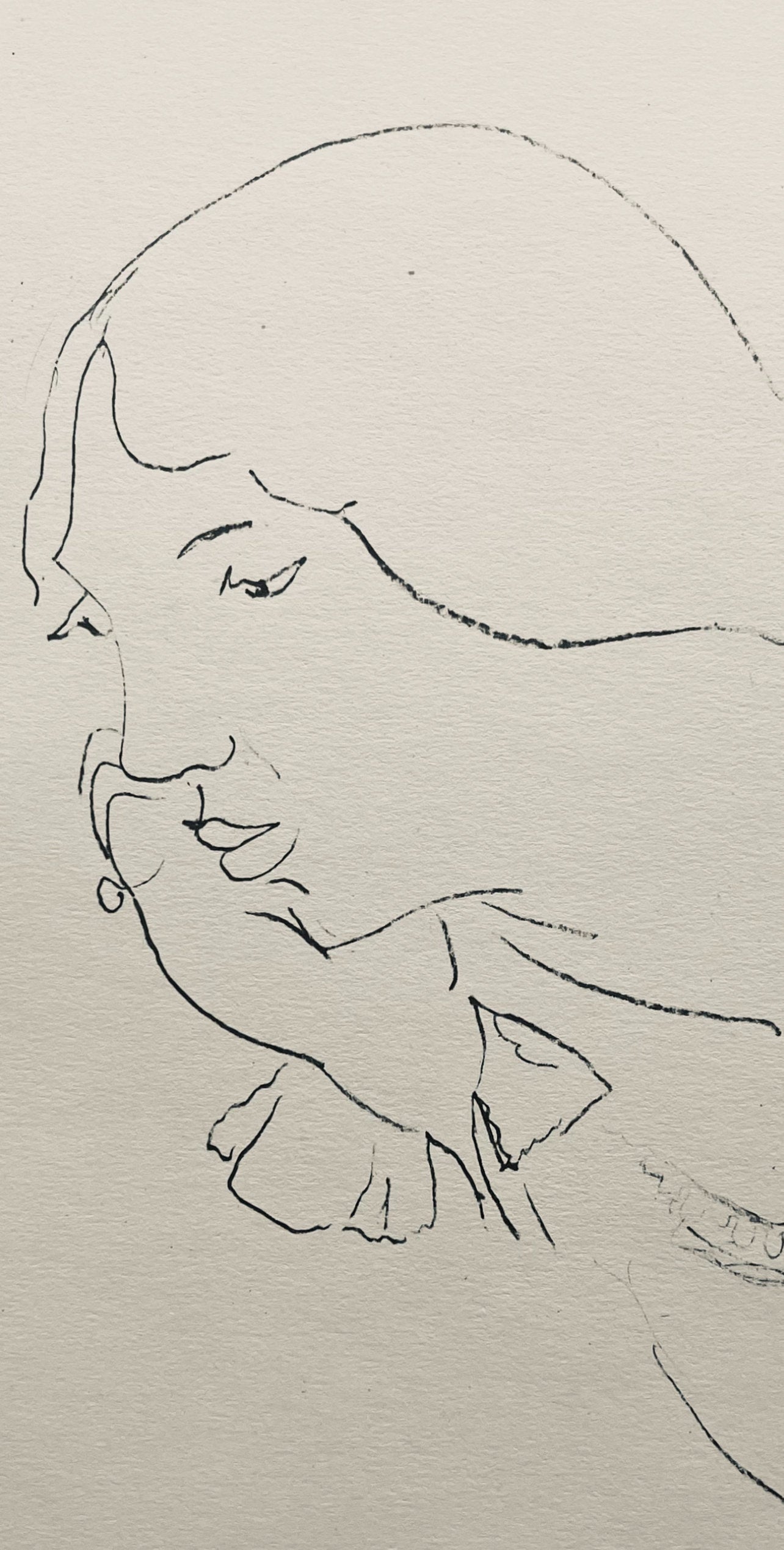 Henri Matisse, Composition (Dutel 3), Dessins de Henri-Matisse, Limited Edition Lithograph