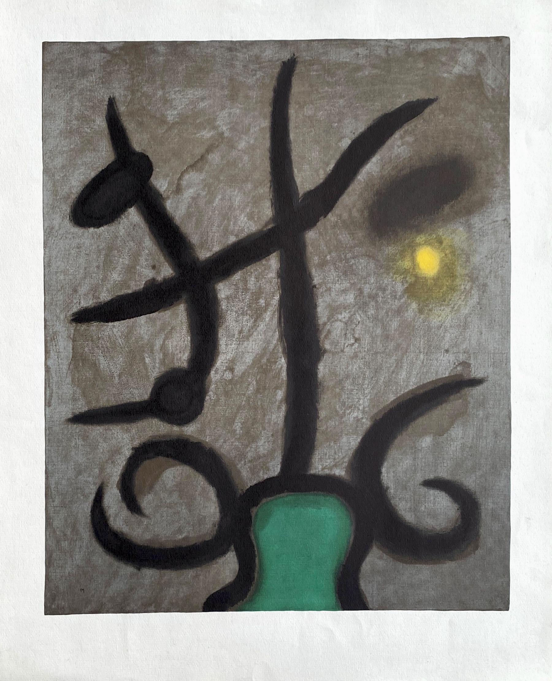 Joan Miró, Composition (Cramer 105), Femmes, Limited Edition Héliogravure