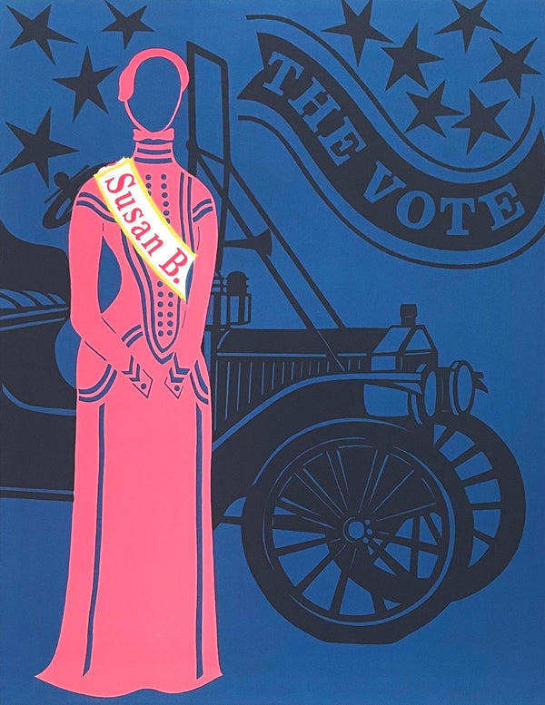 Robert Indiana, Susan B. Anthony (Sheehan 96-108), Mother of Us All, Limited Edition Silkscreen